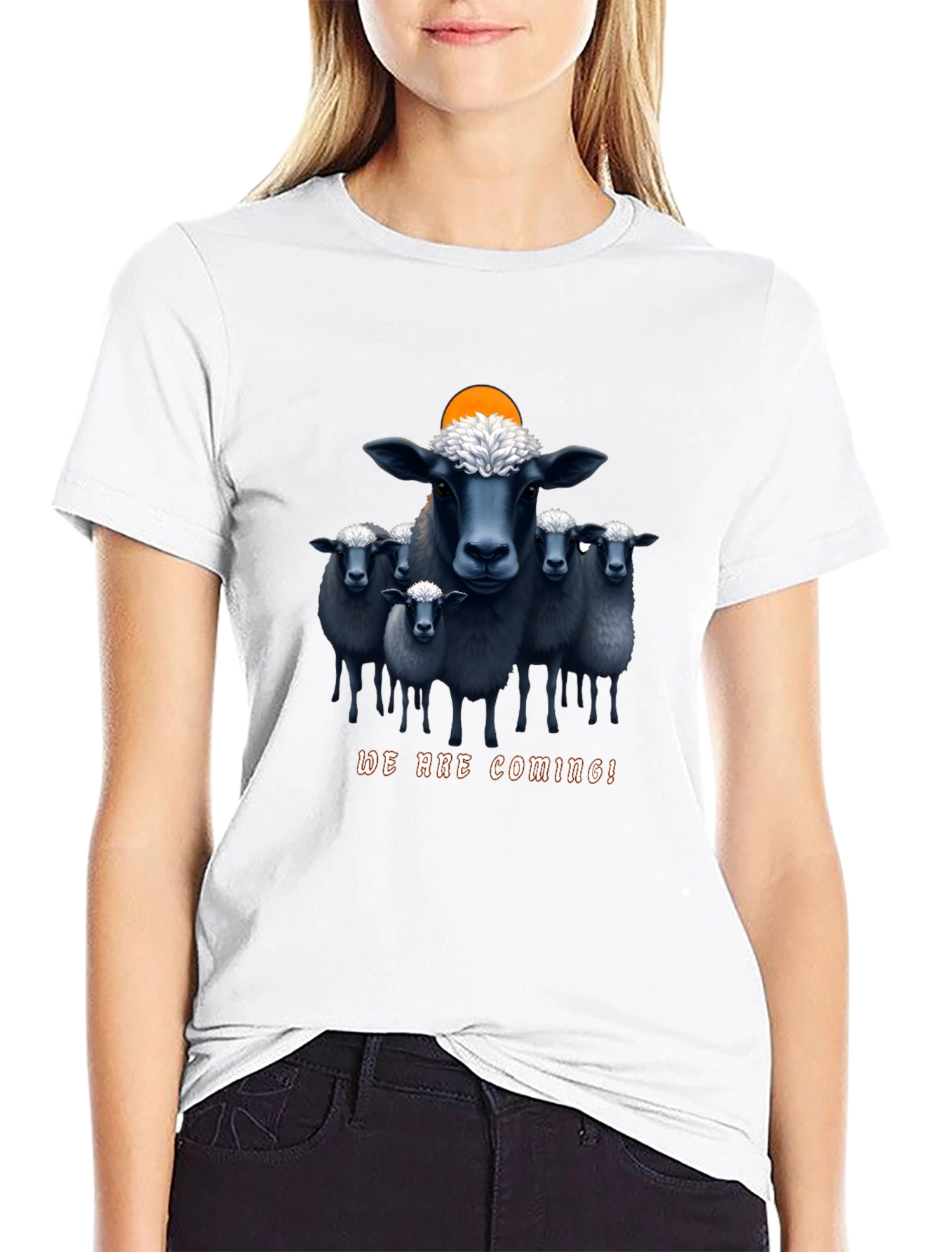 Black Sheep T-Shirt - We Are Coming! Graphic Tee