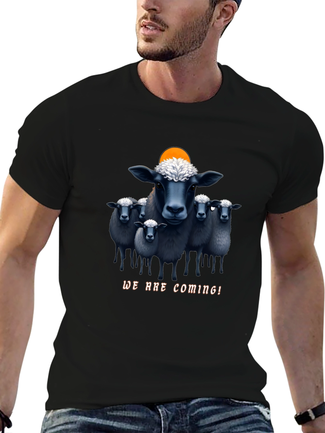 Black Sheep T-Shirt - We Are Coming! Graphic Tee