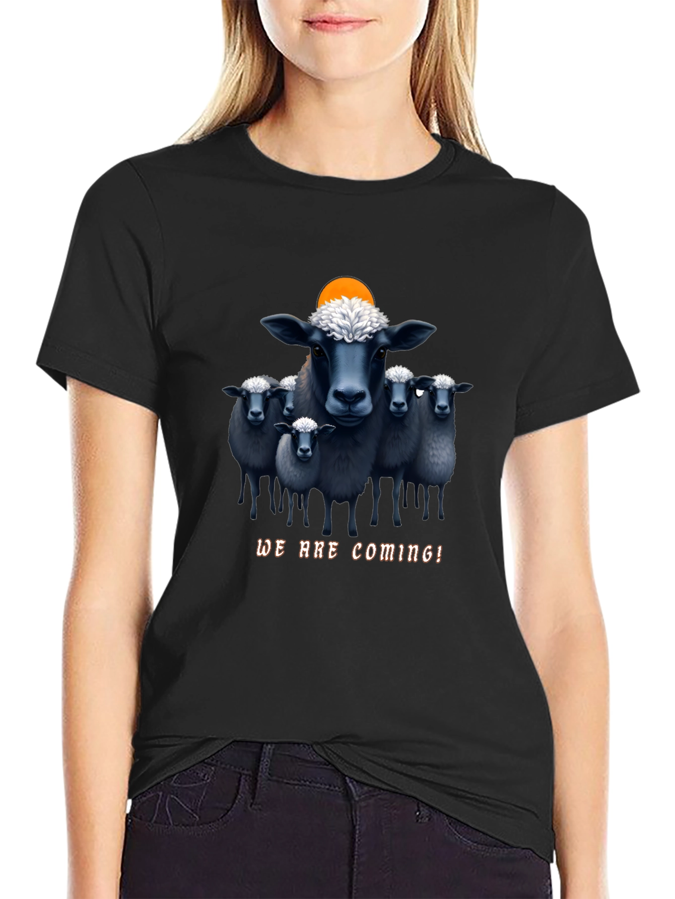 Black Sheep T-Shirt - We Are Coming! Graphic Tee