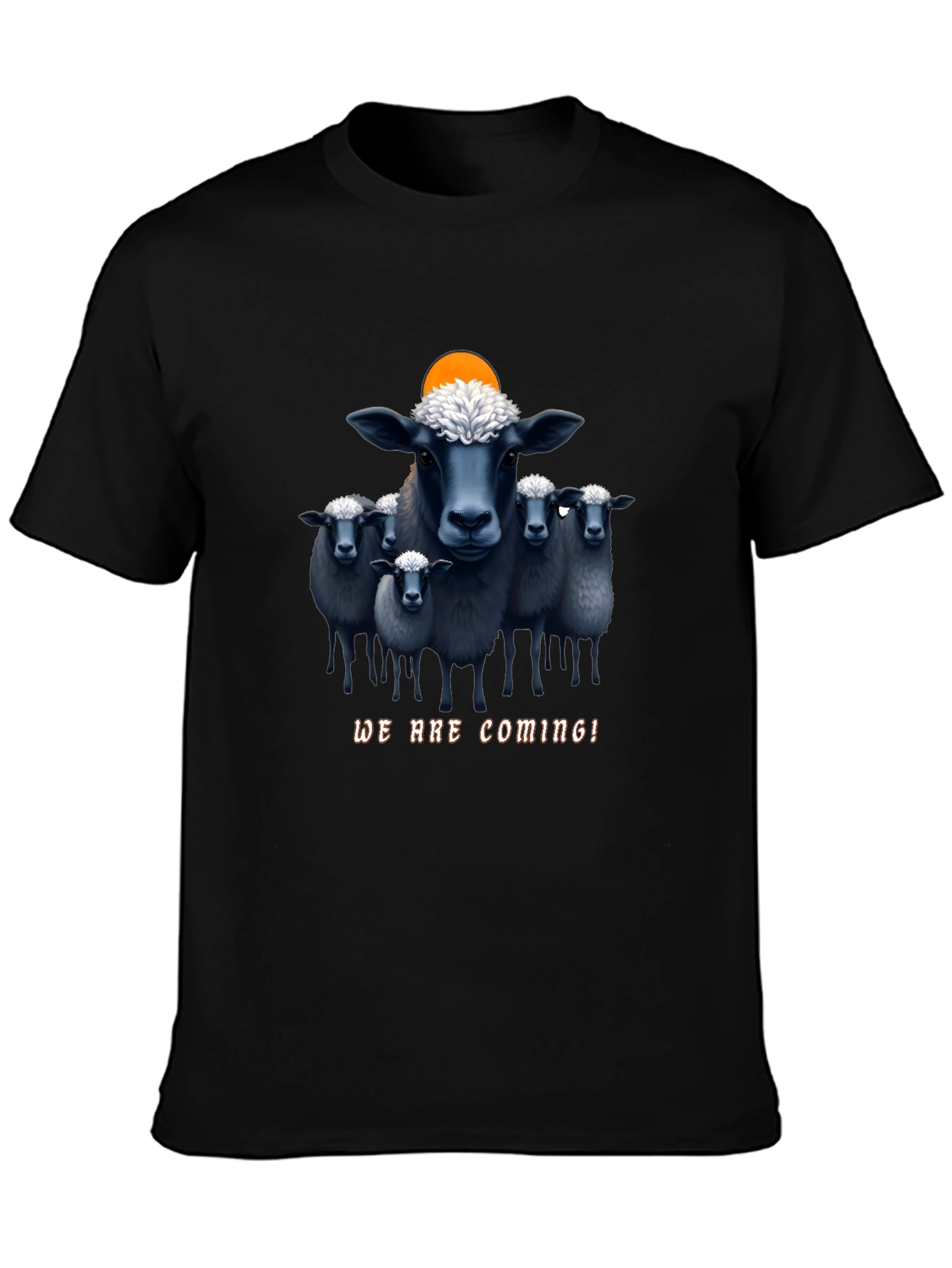 Black Sheep T-Shirt - We Are Coming! Graphic Tee