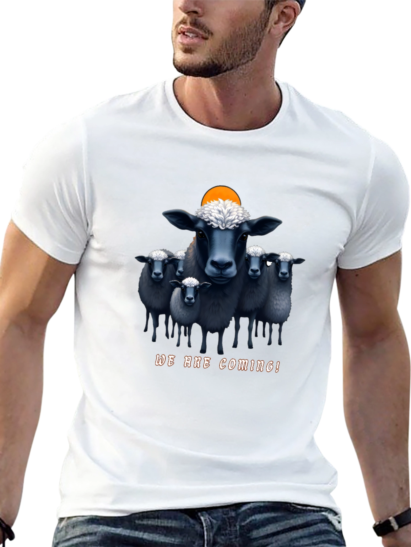 Black Sheep T-Shirt - We Are Coming! Graphic Tee