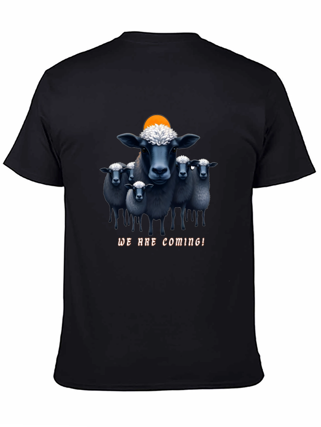 Black Sheep T-Shirt - We Are Coming! Graphic Tee