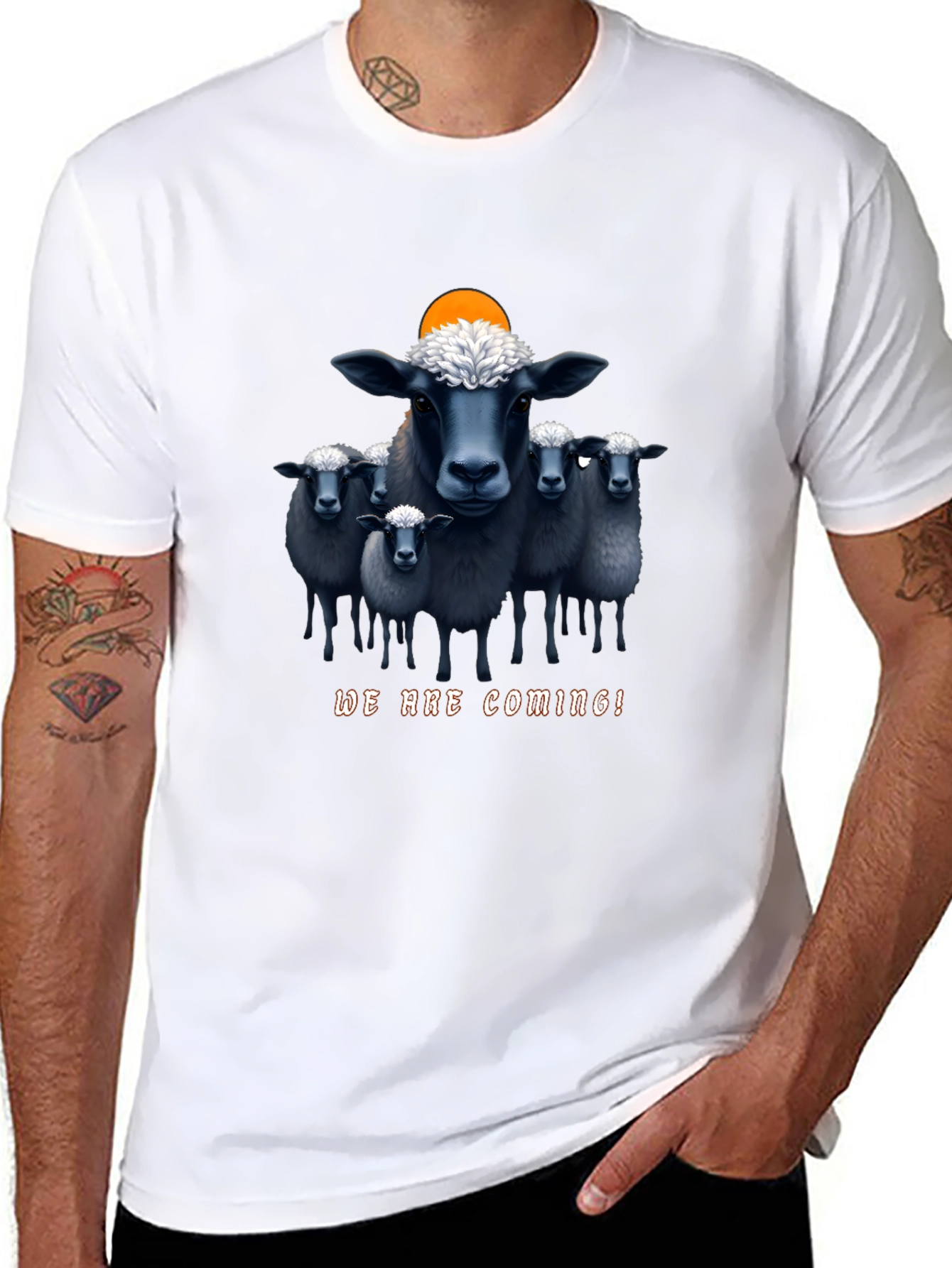 Black Sheep T-Shirt - We Are Coming! Graphic Tee