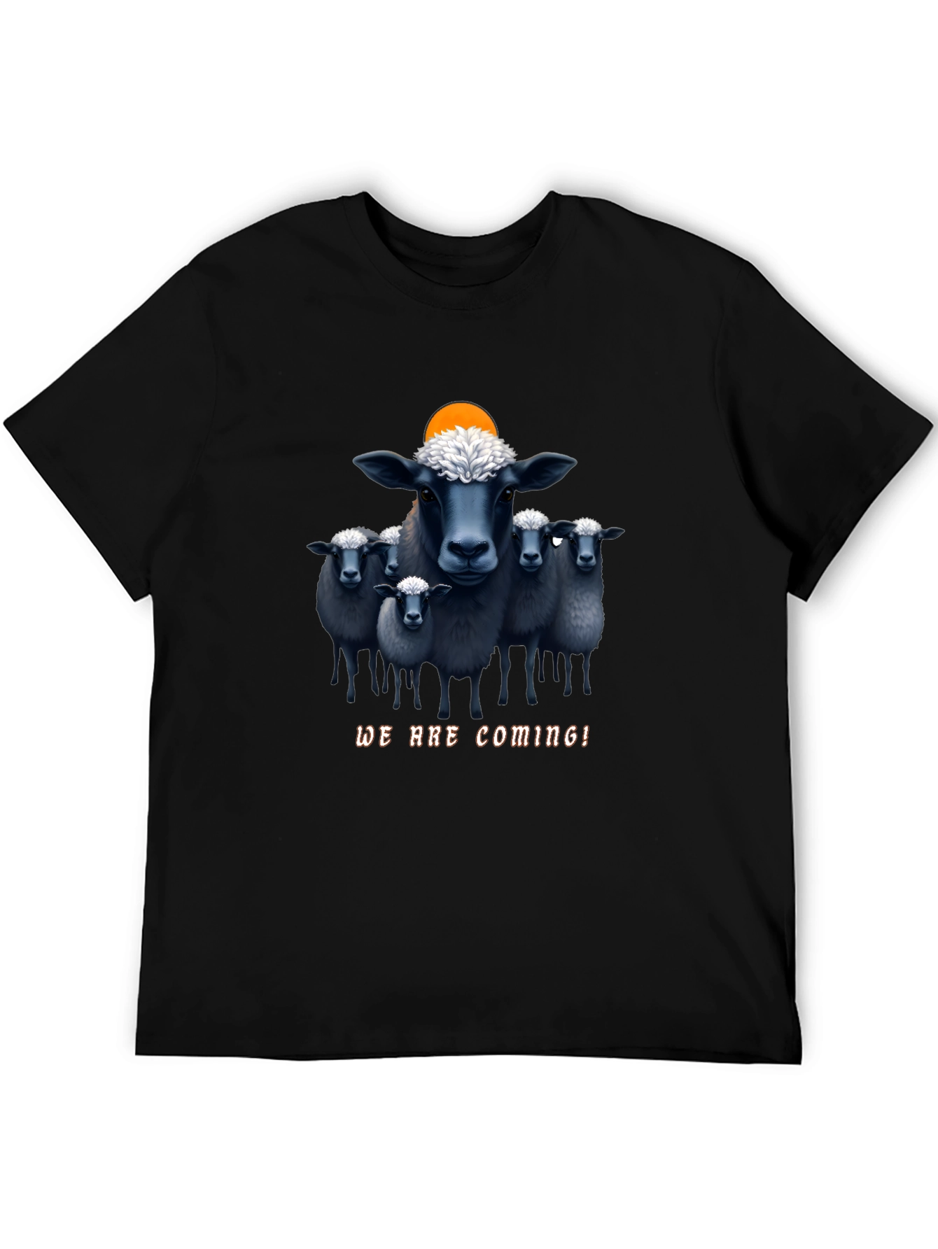 Black Sheep T-Shirt - We Are Coming! Graphic Tee
