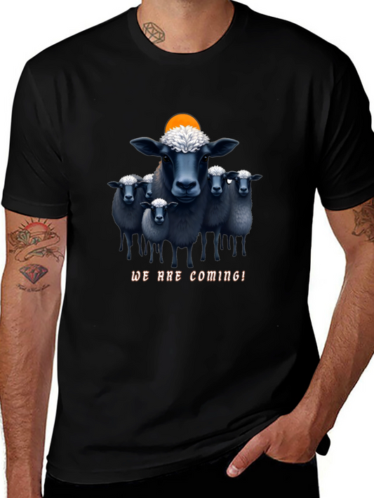 Black Sheep T-Shirt - We Are Coming! Graphic Tee