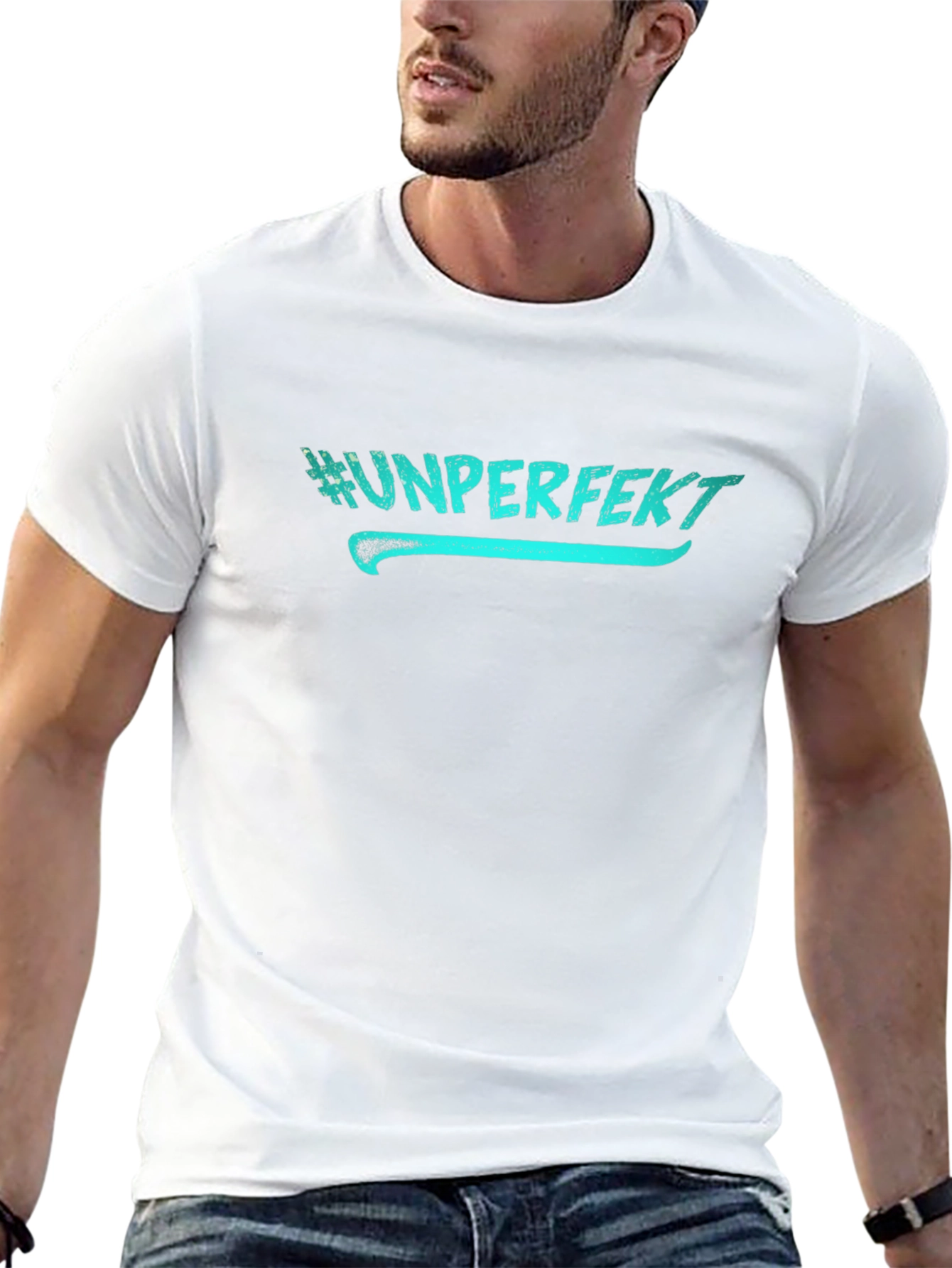 #Unperfekt Black T-Shirt - Casual Style