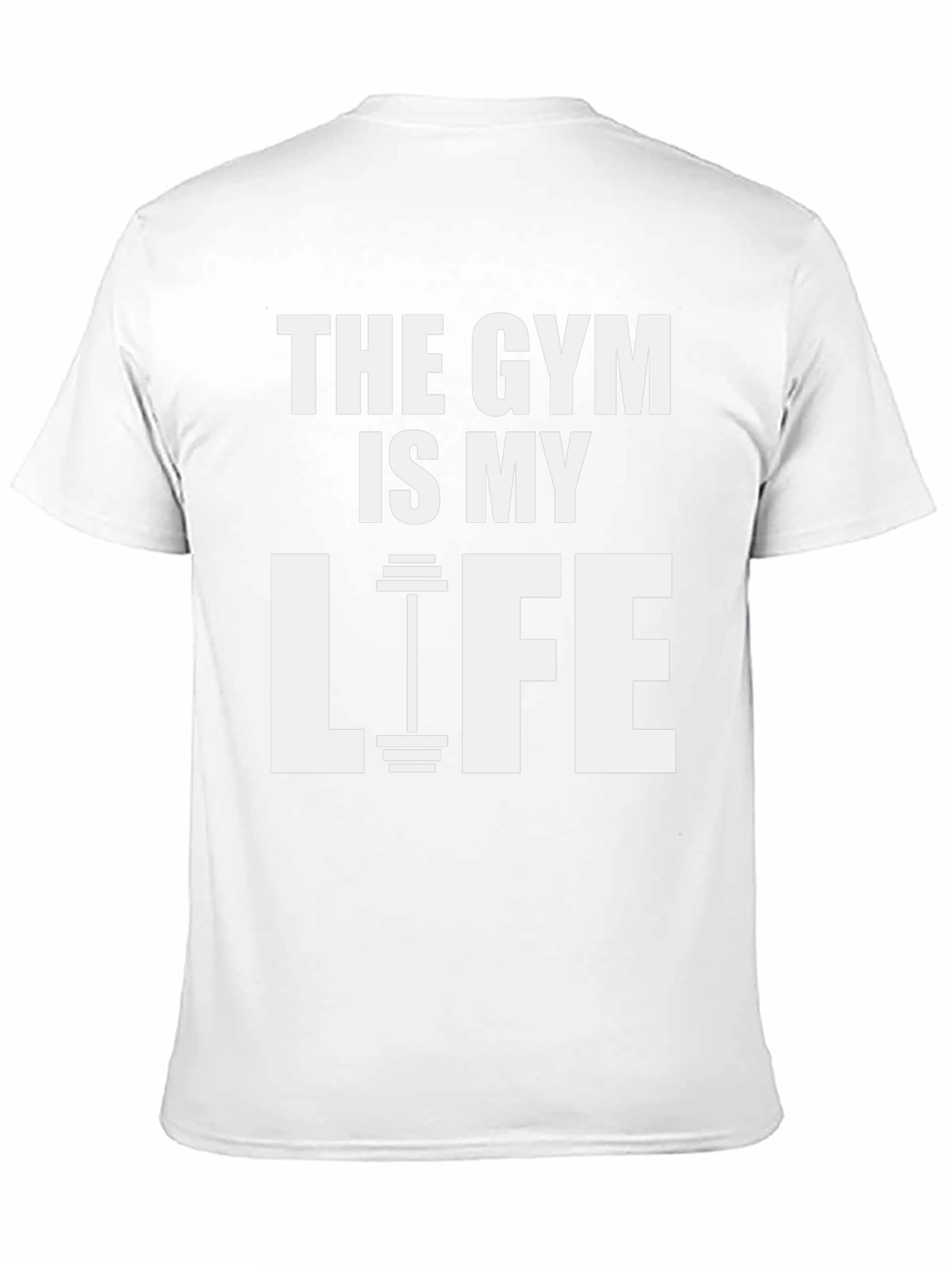 The Gym Is My Life - Fitness T-Shirt