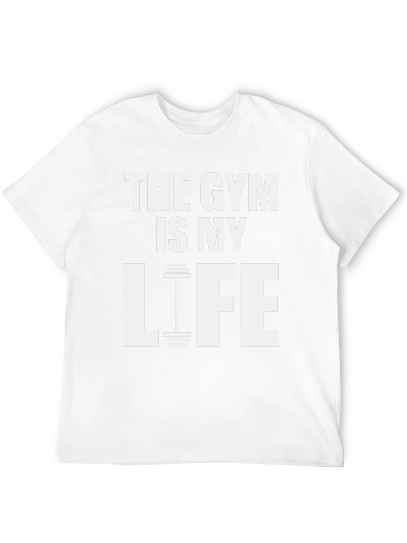 The Gym Is My Life - Fitness T-Shirt