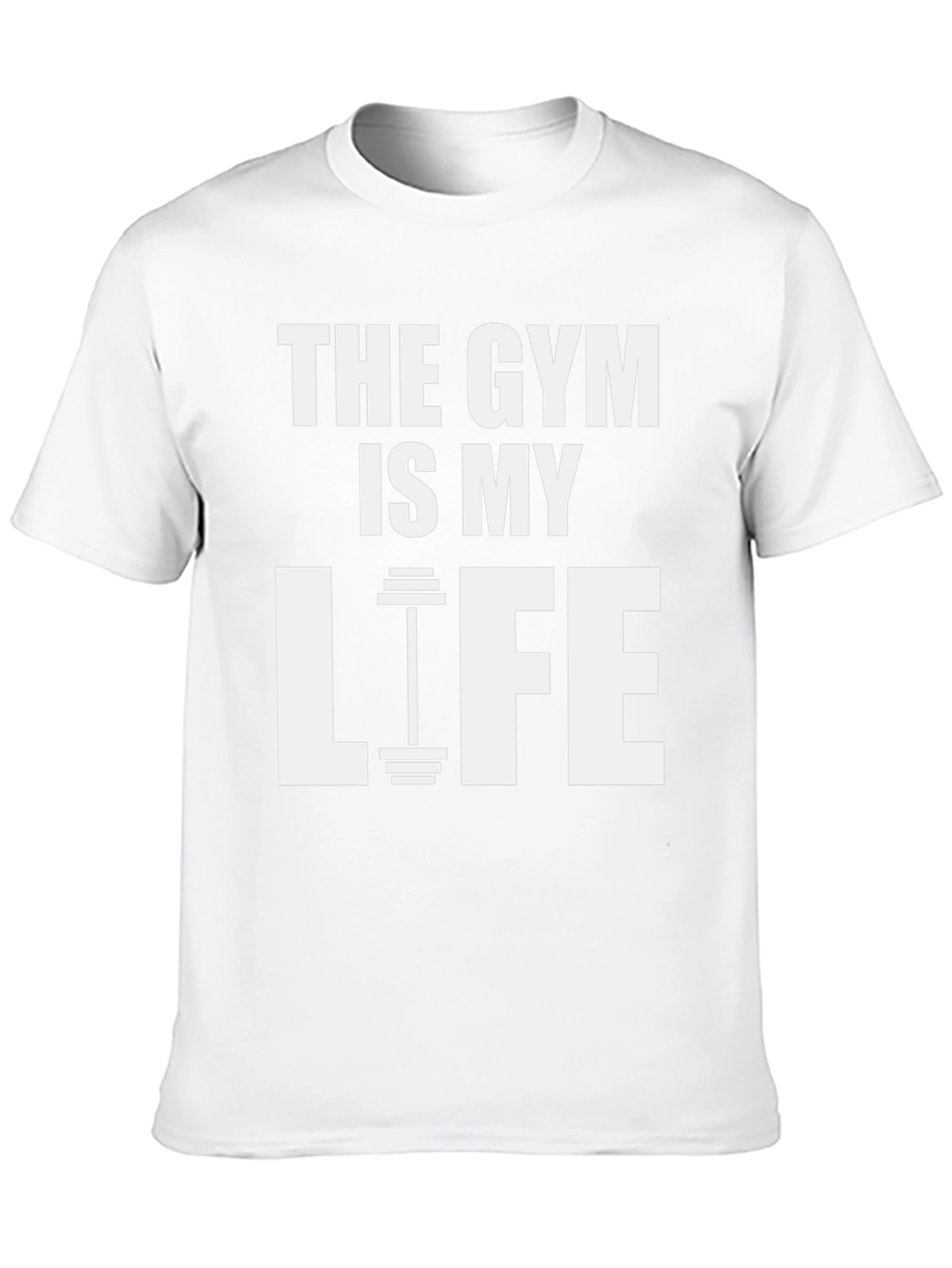 The Gym Is My Life - Fitness T-Shirt