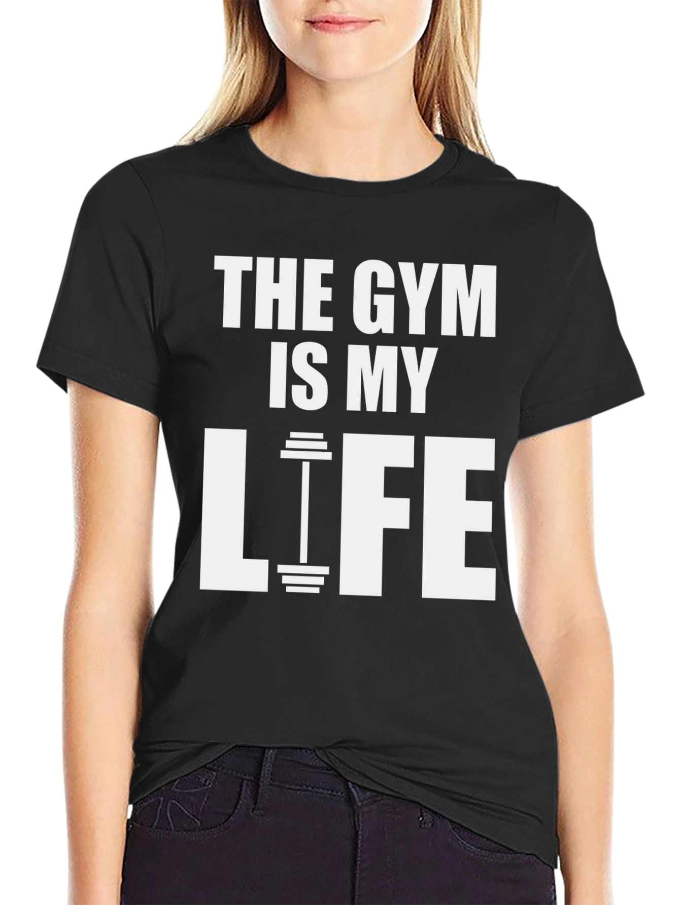 The Gym Is My Life - Fitness T-Shirt