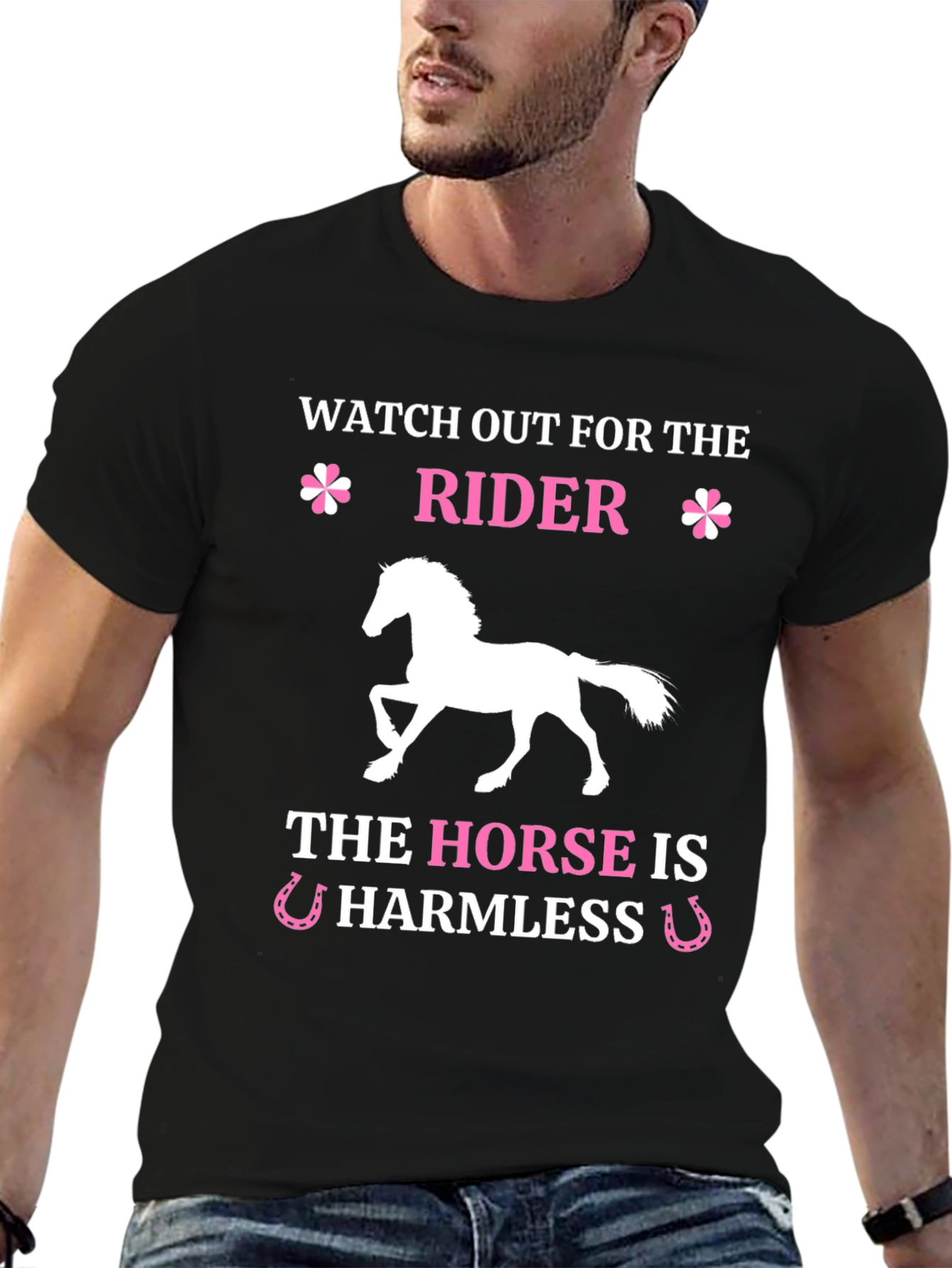 Watch Out For The Rider Horse T-Shirt