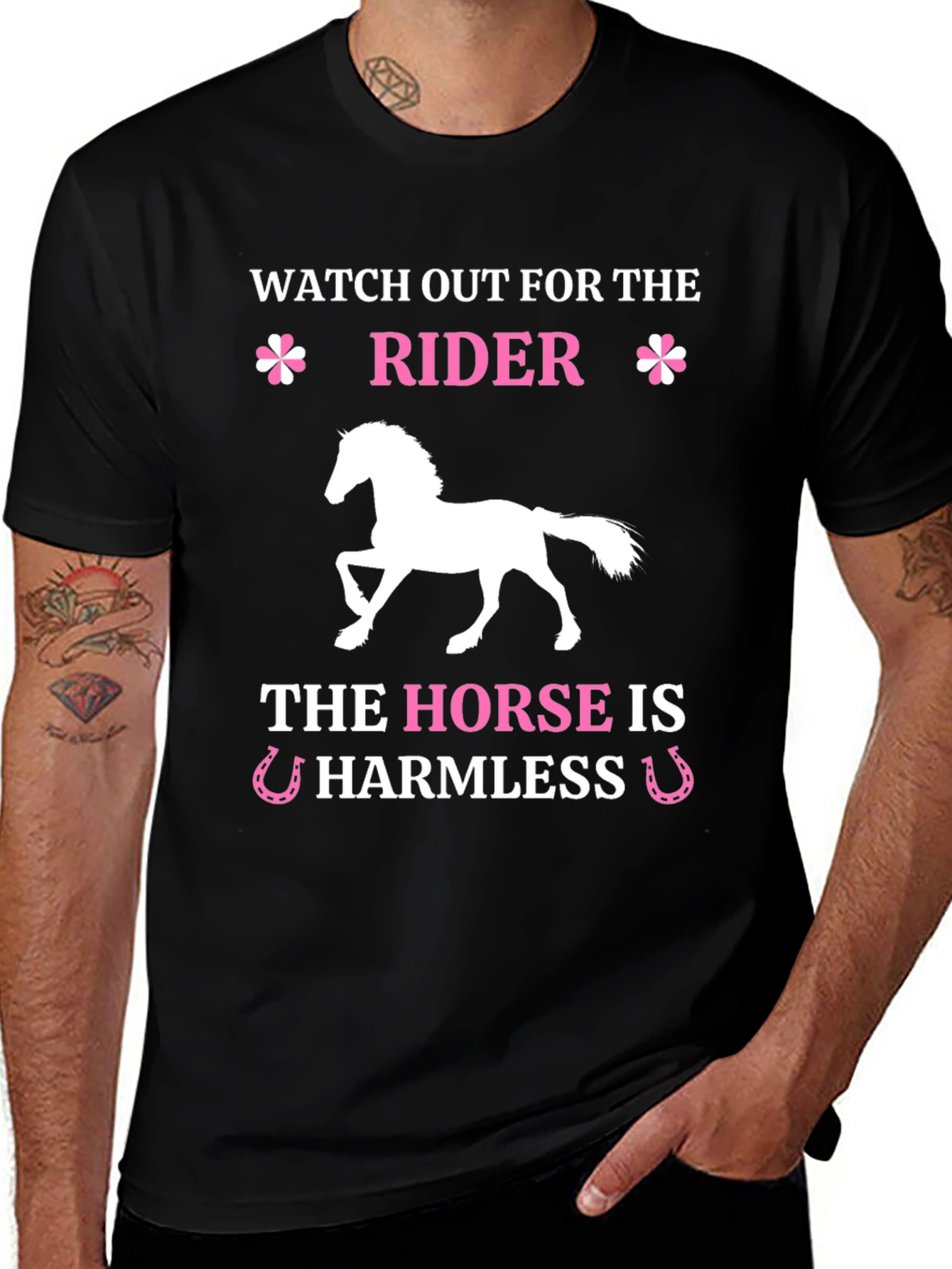 Watch Out For The Rider Horse T-Shirt