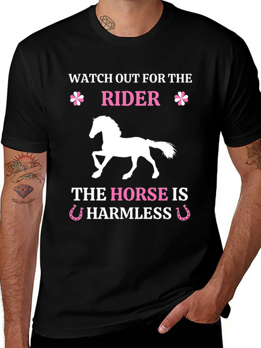 Watch Out For The Rider Horse T-Shirt
