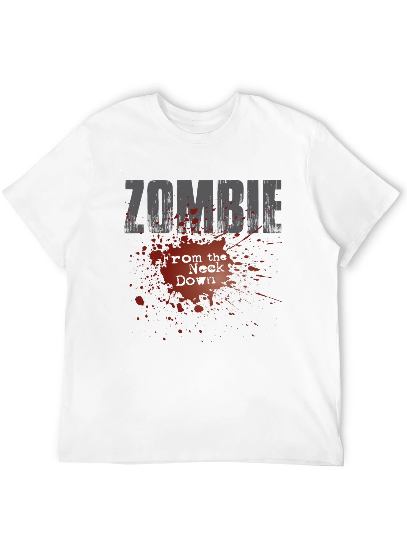 Zombie From the Neck Down Graphic Tee - Black