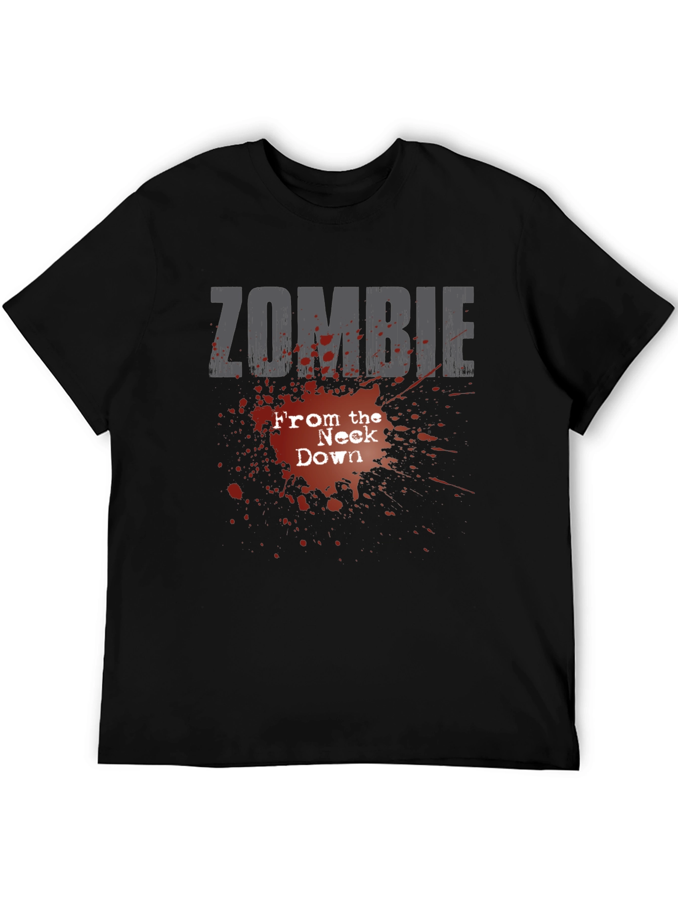 Zombie From the Neck Down Graphic Tee - Black