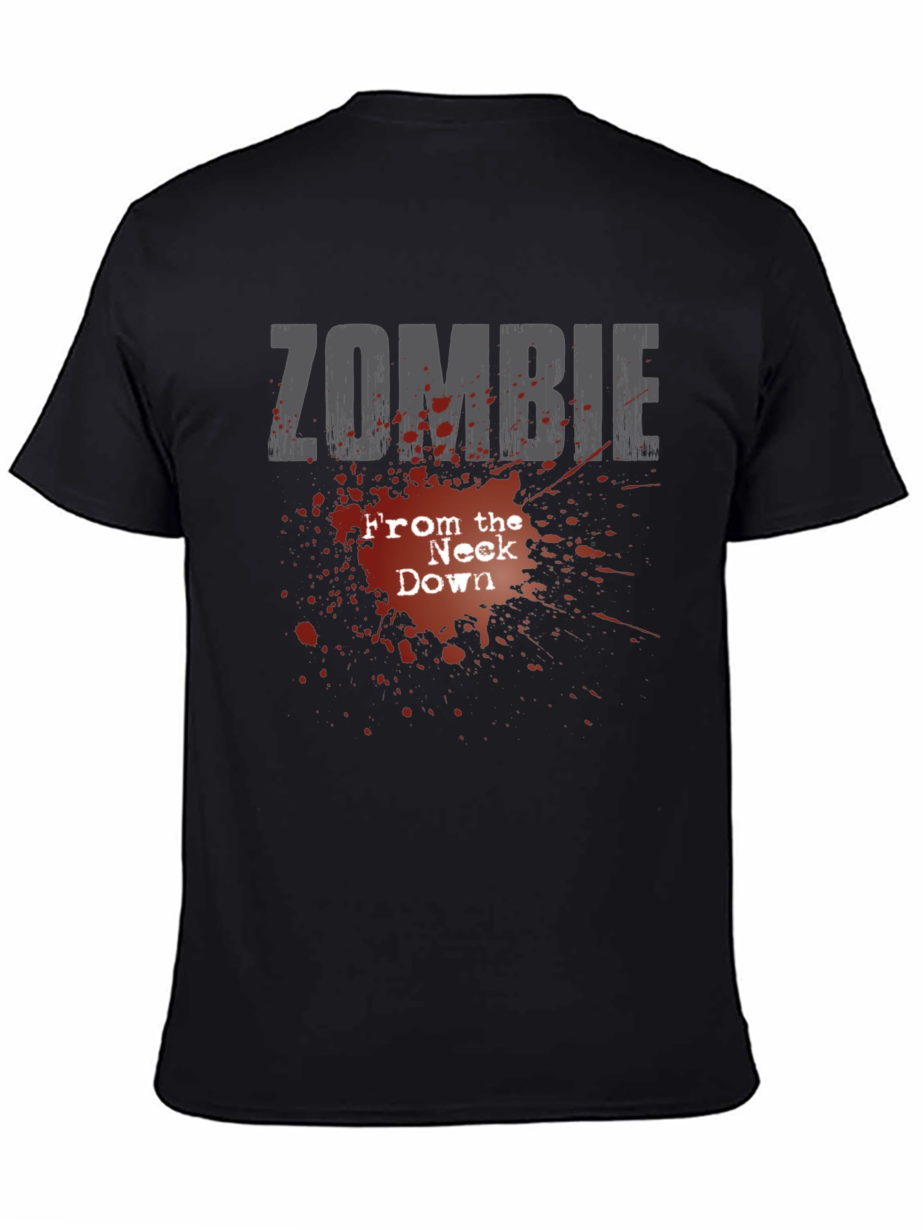 Zombie From the Neck Down Graphic Tee - Black