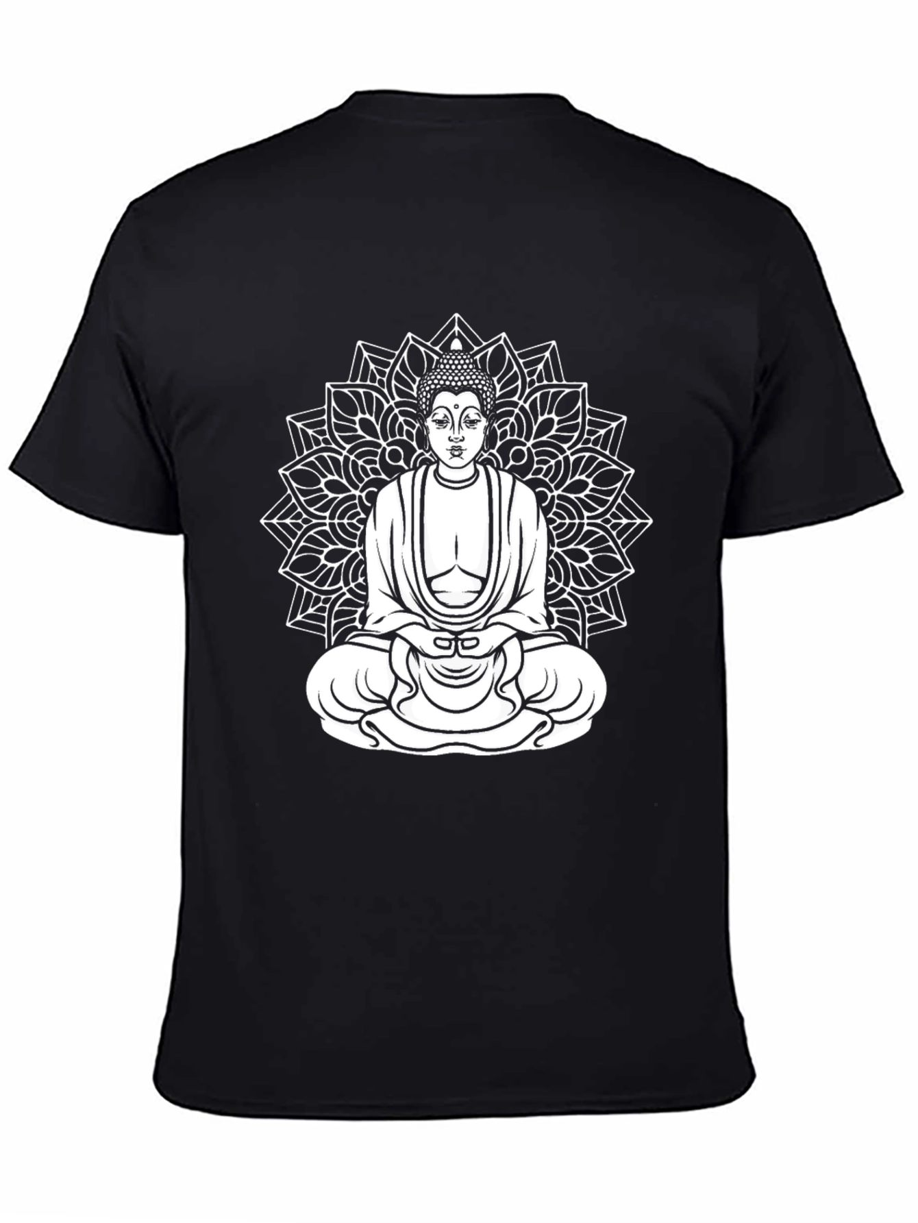 Buddha Mandala Graphic T-Shirt