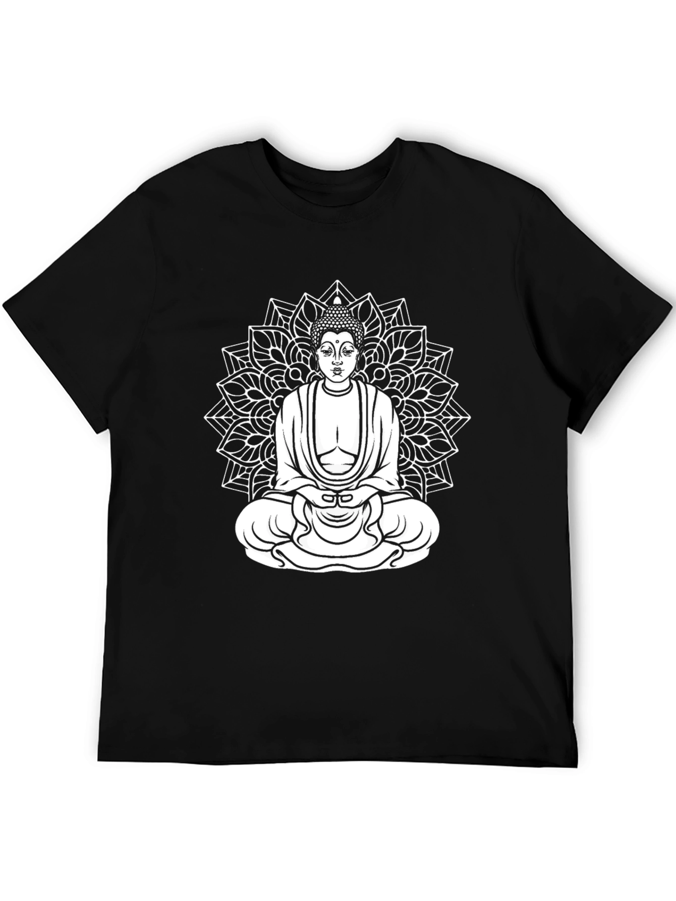 Buddha Mandala Graphic T-Shirt