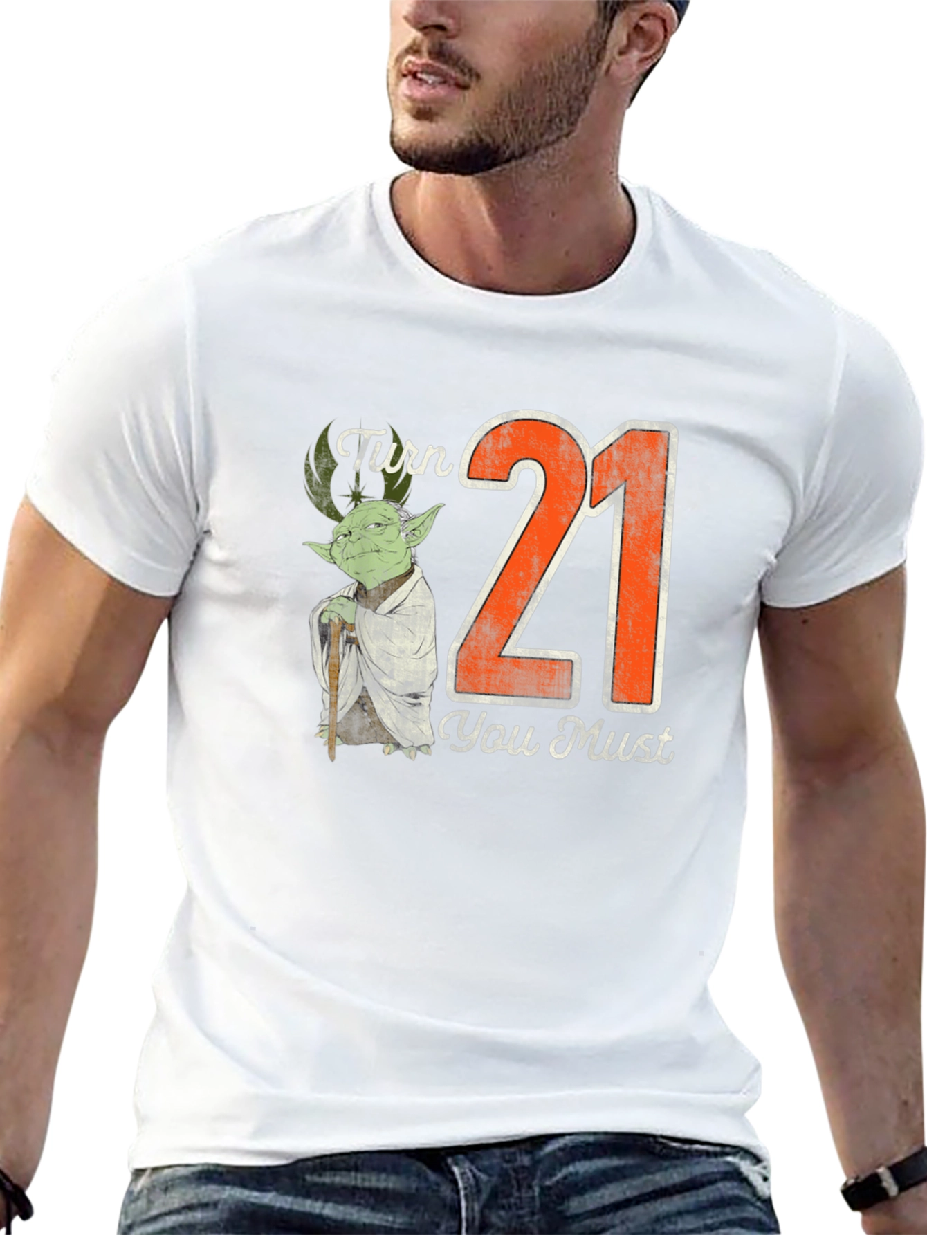 Turn 21 Yoda You Must T-Shirt