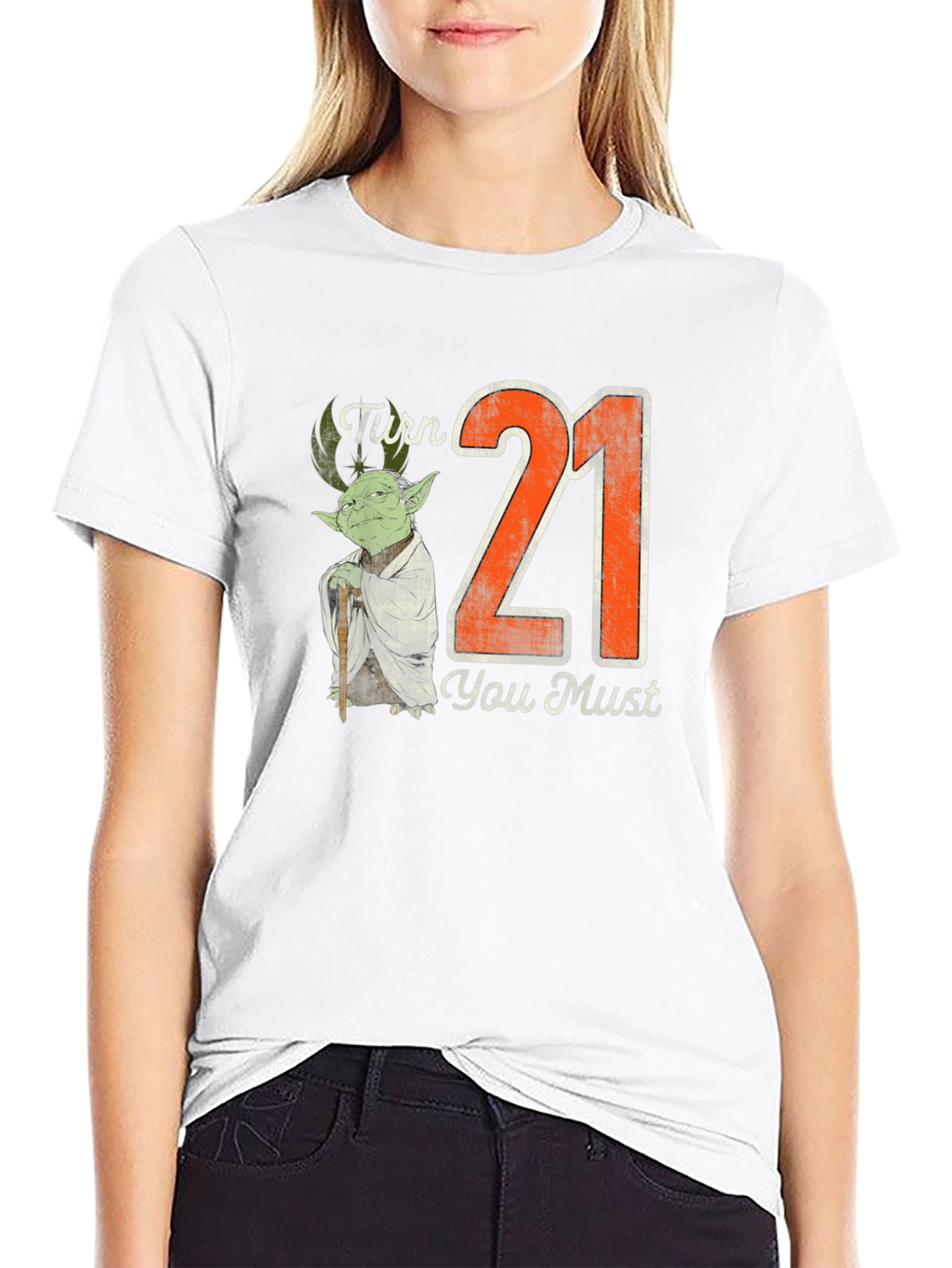 Turn 21 Yoda You Must T-Shirt