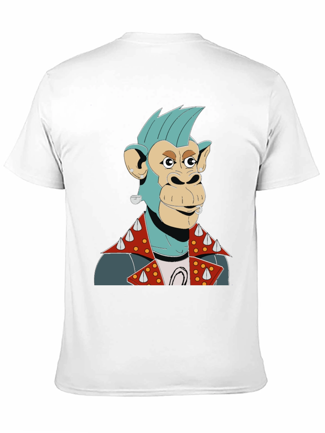 Ape Punk T-Shirt - Edgy Cool & Unique