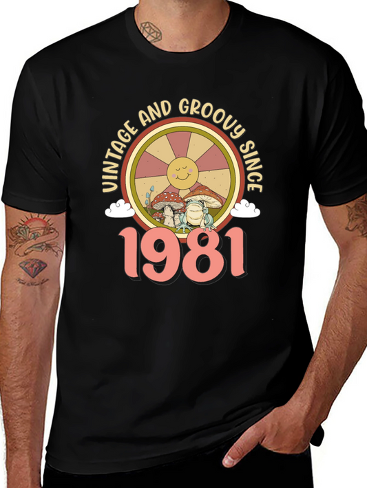 Vintage Groovy 1981 Graphic Tee