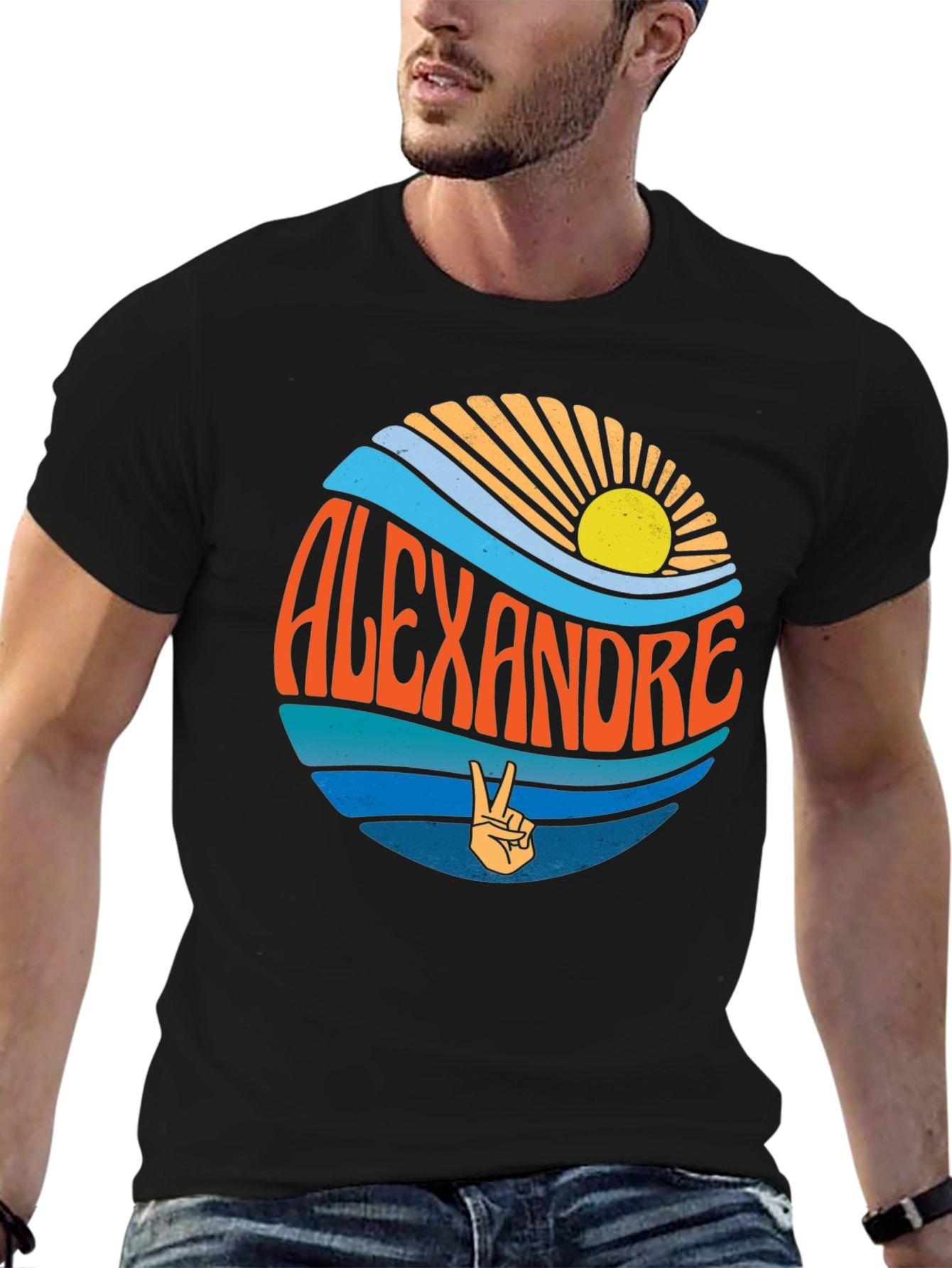 Alexandre Retro Graphic T-Shirt