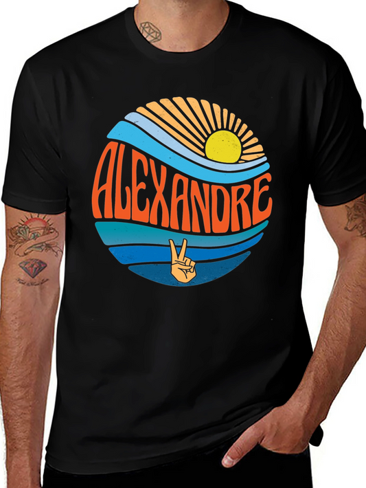 Alexandre Retro Graphic T-Shirt