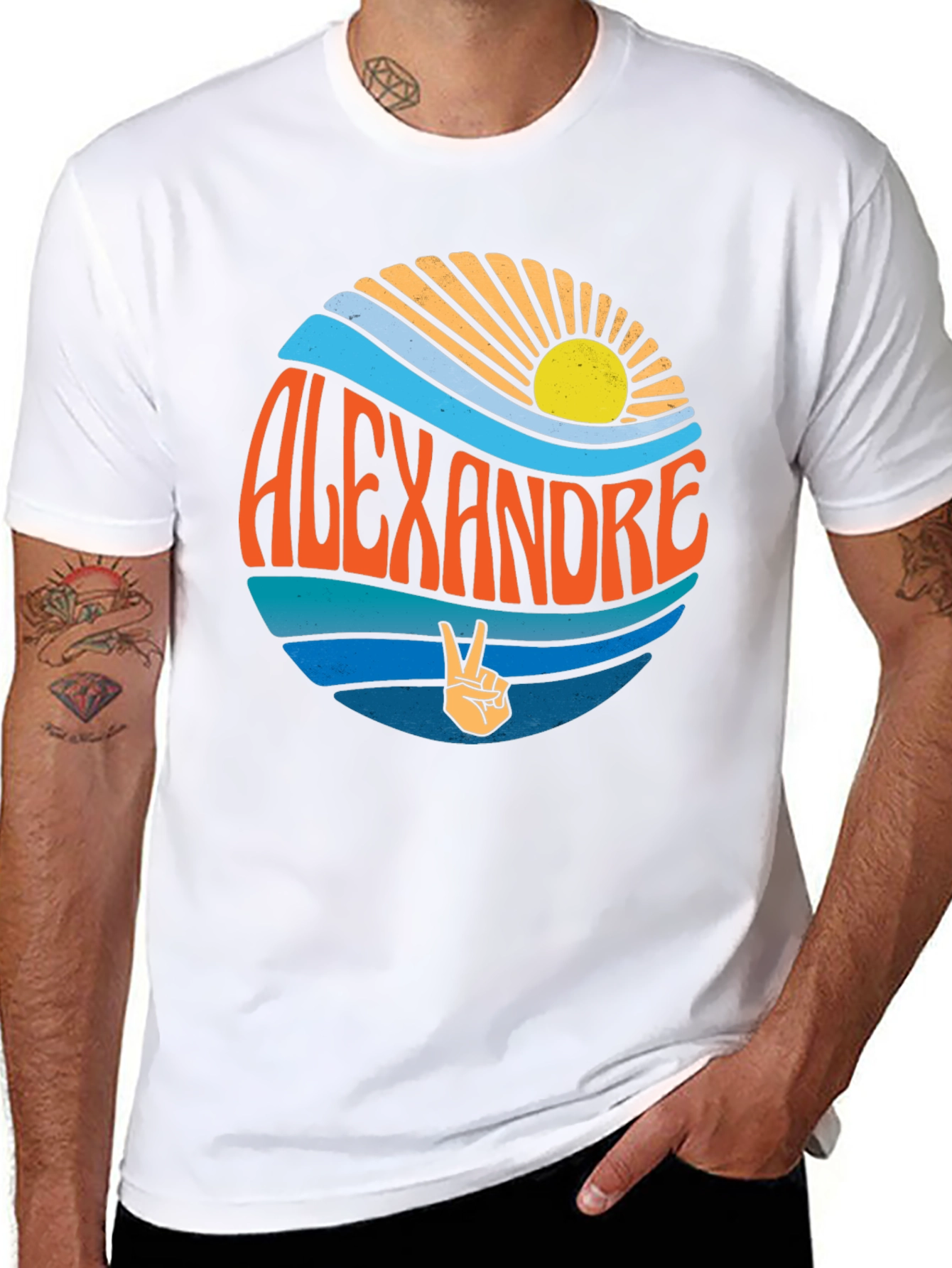Alexandre Retro Graphic T-Shirt