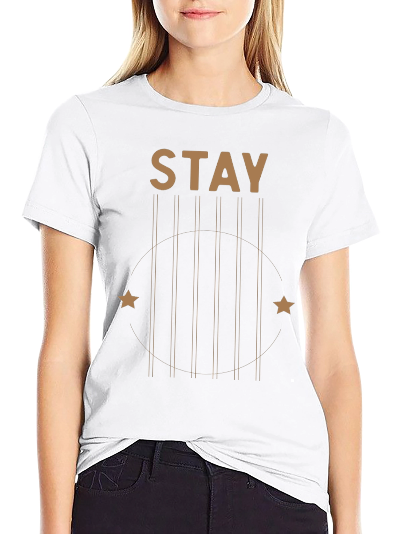 Stay Graphic Tee - Modern & Stylish