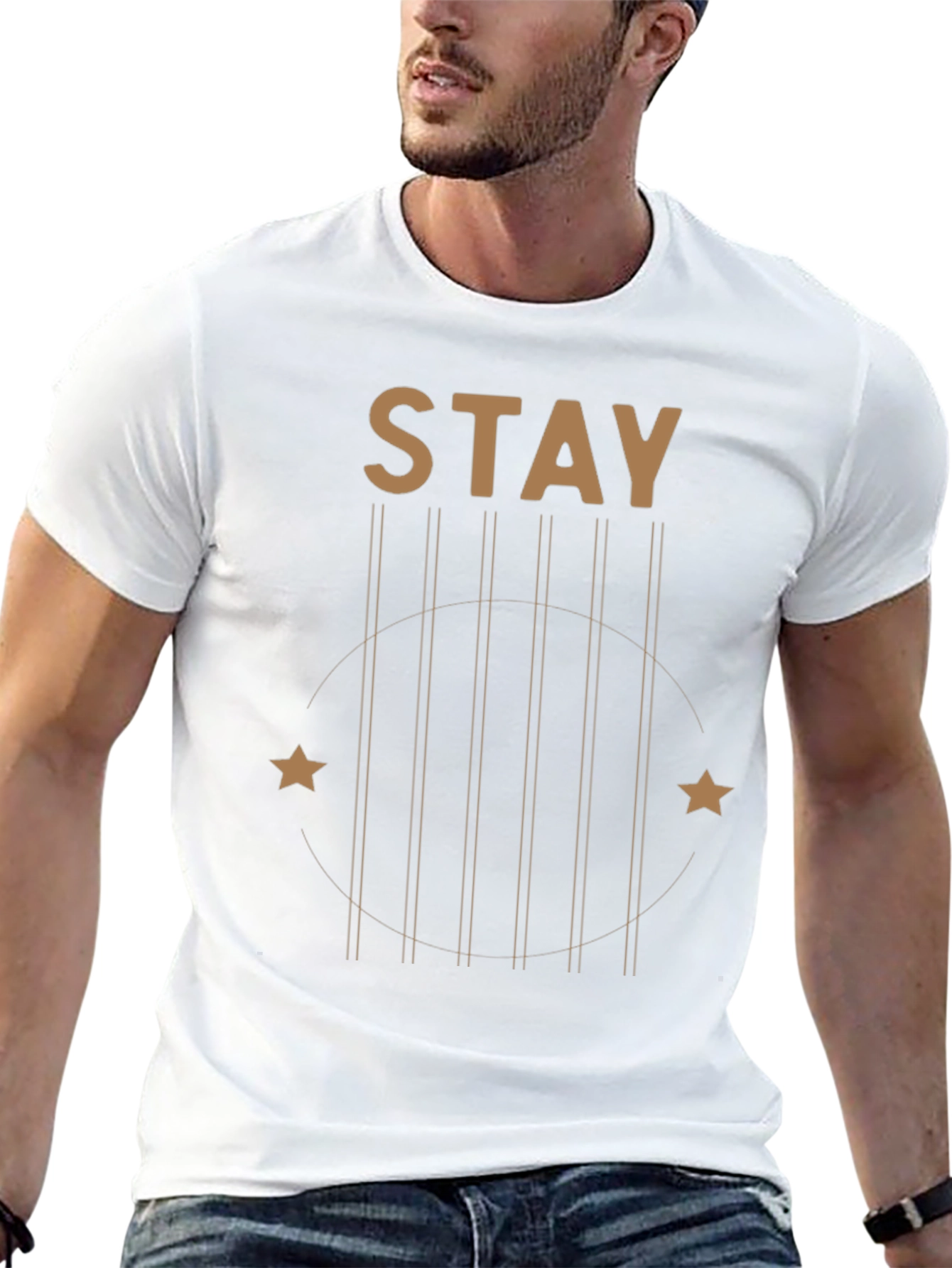 Stay Graphic Tee - Modern & Stylish