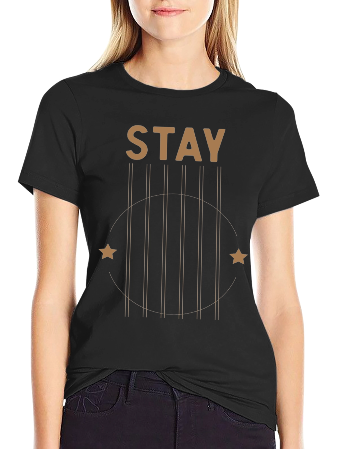 Stay Graphic Tee - Modern & Stylish