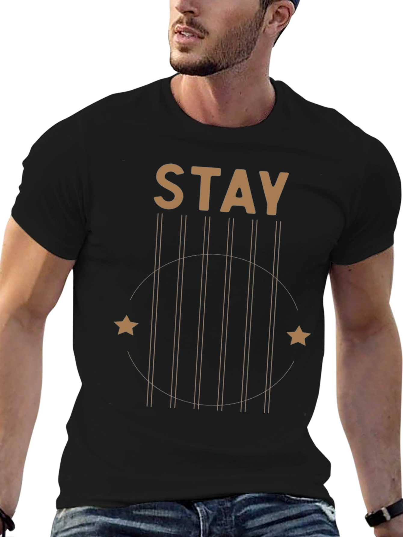 Stay Graphic Tee - Modern & Stylish