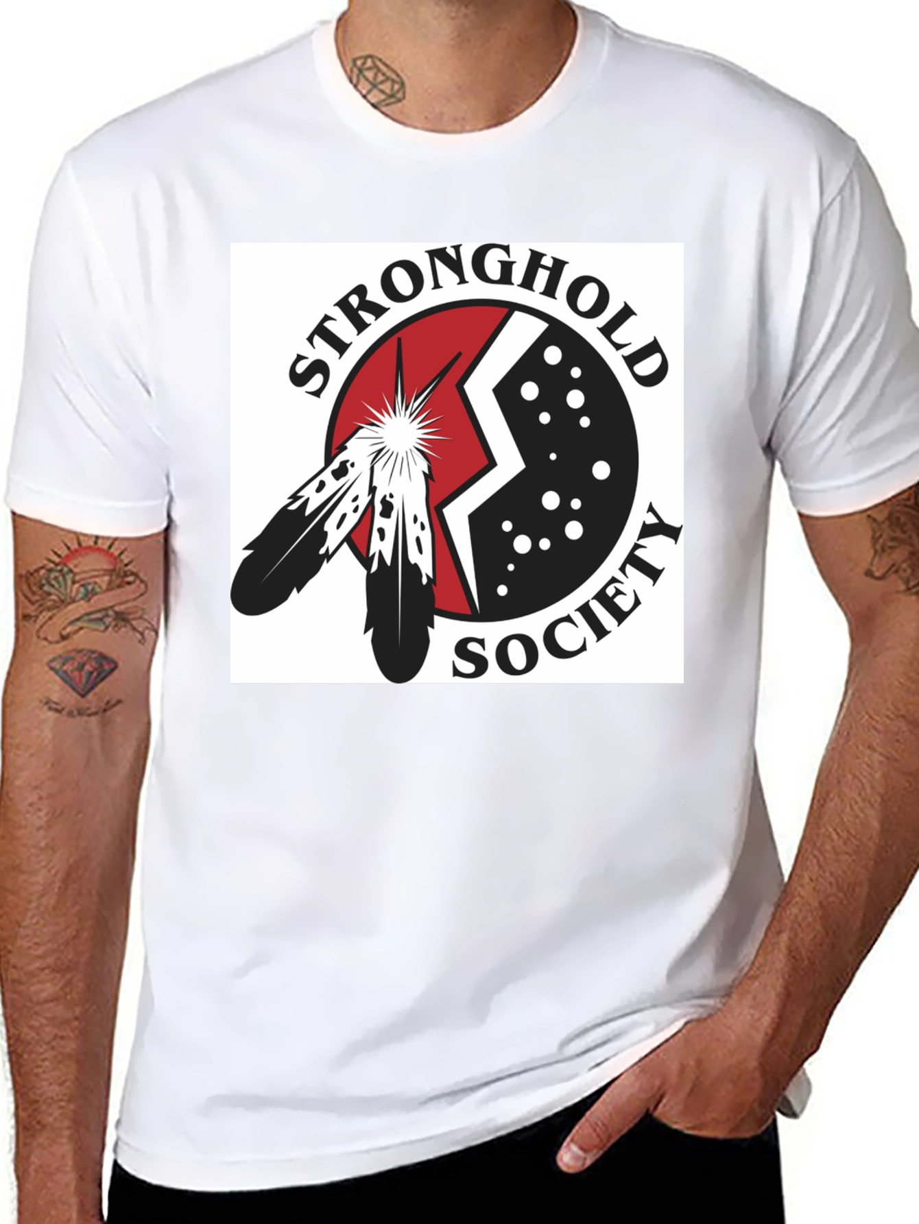 Stronghold Society Graphic T-Shirt - Native American Design