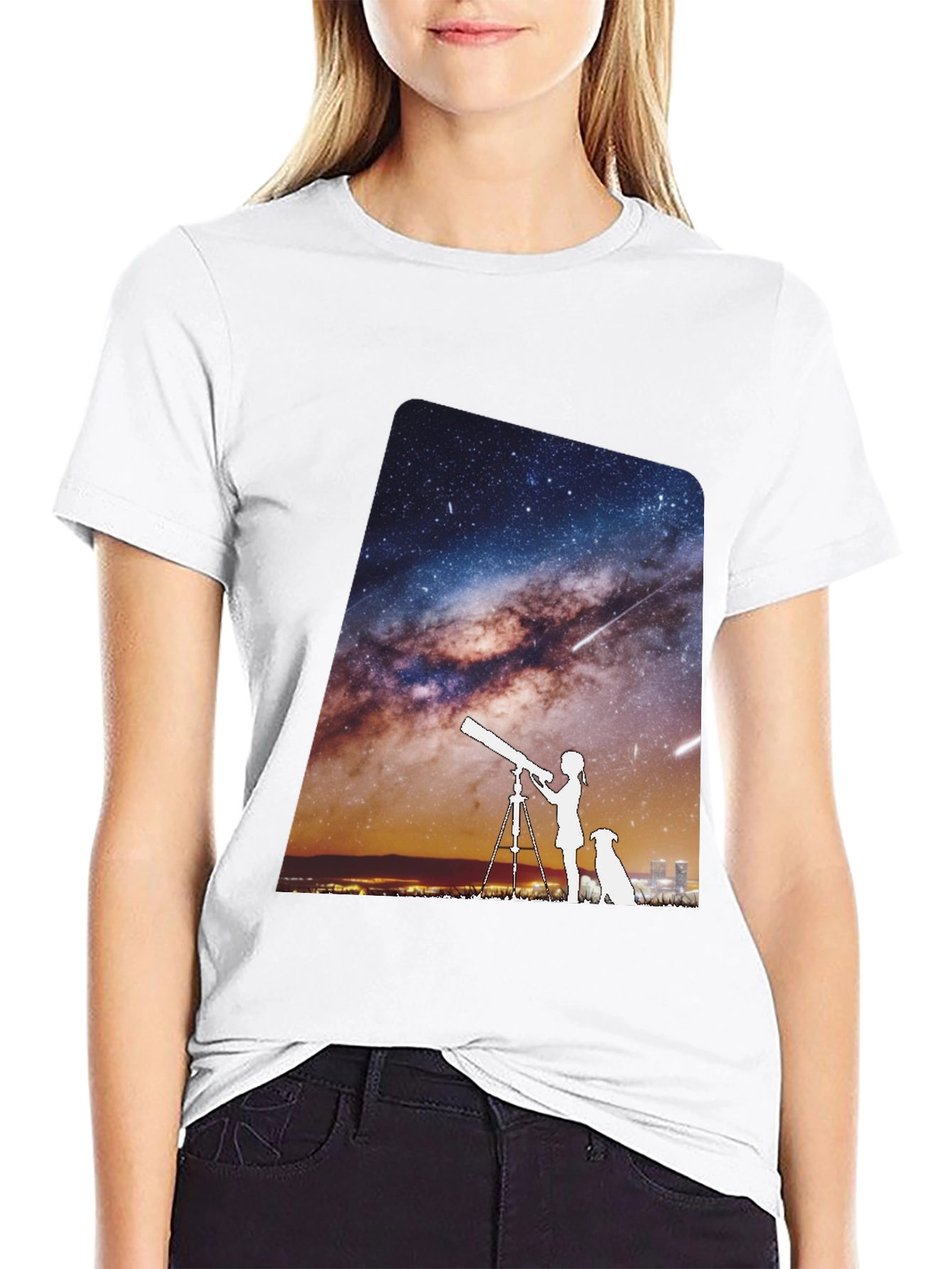 Starry Night Tee - Unisex Premium Cotton T-Shirt