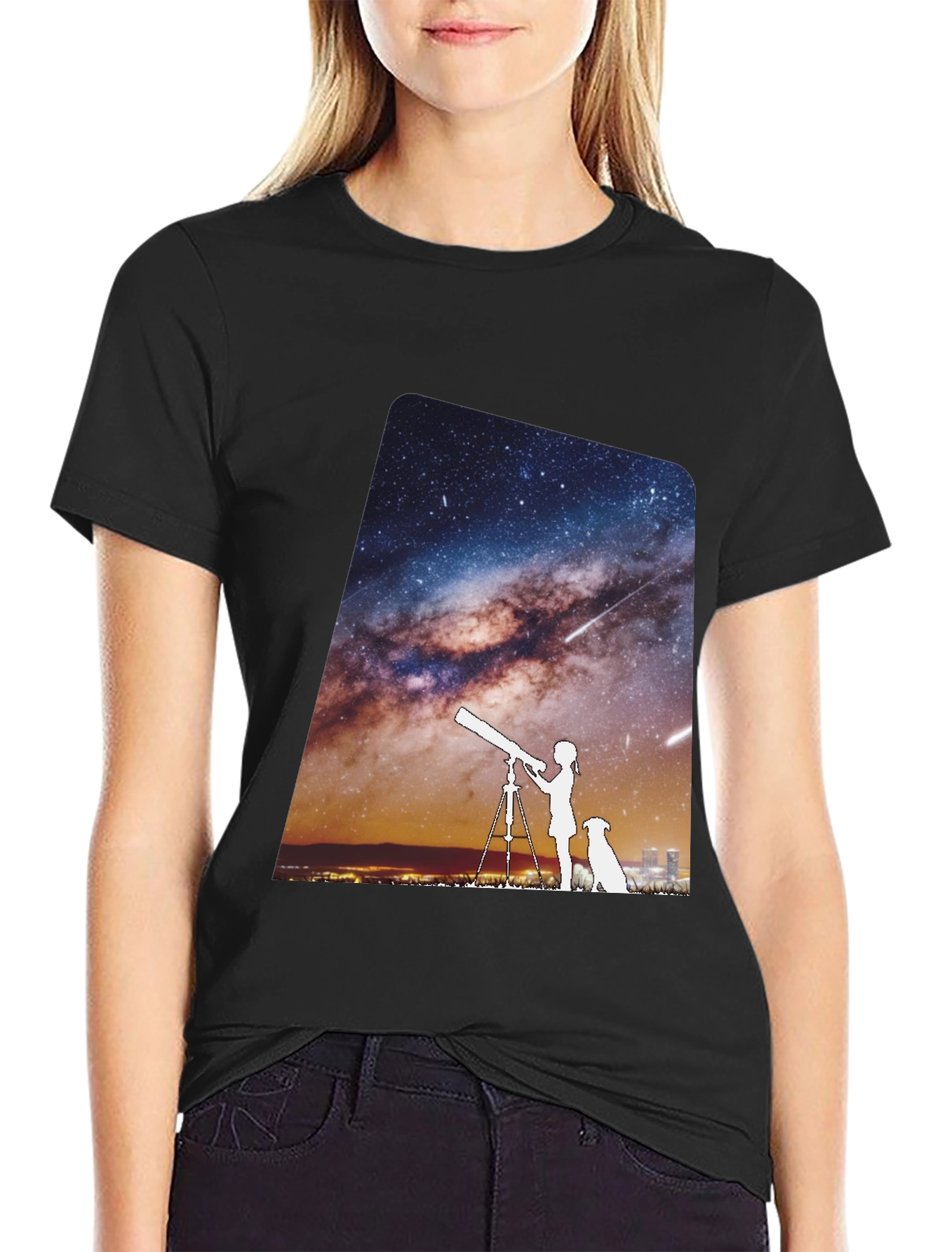 Starry Night Tee - Unisex Premium Cotton T-Shirt