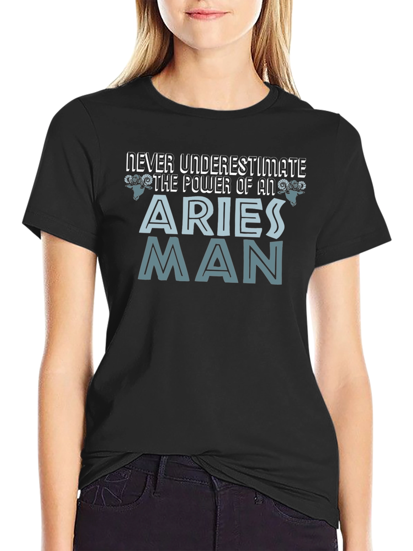 Aries Man Power T-Shirt - Zodiac Gift