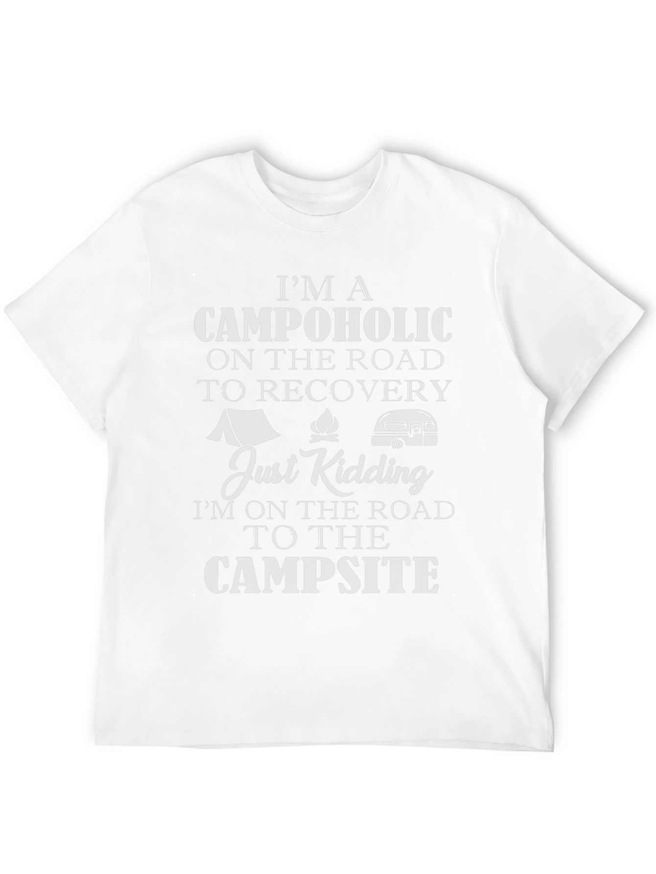 Camper Graphic T-Shirt - Campaholic Road Trip