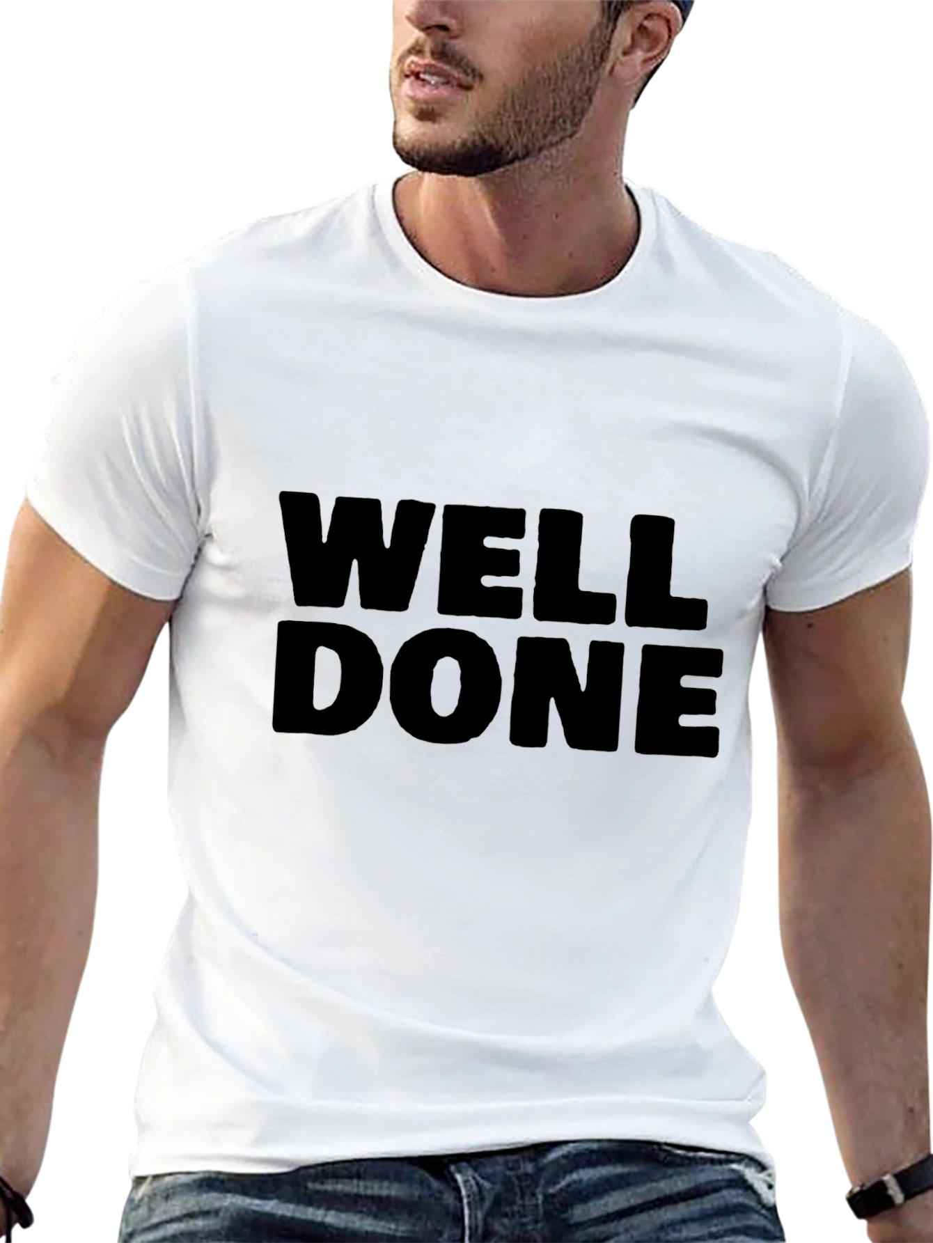 Well Done Graphic T-Shirt - Stylish Casual Wear