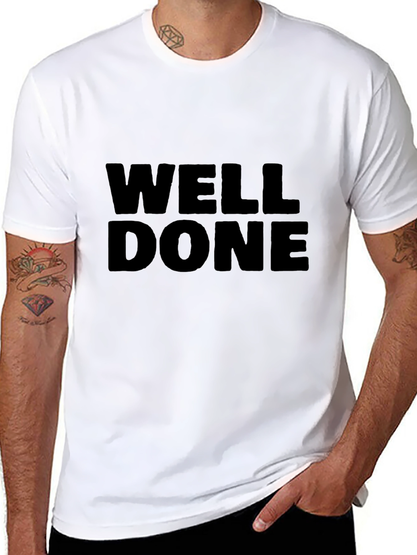 Well Done Graphic T-Shirt - Stylish Casual Wear