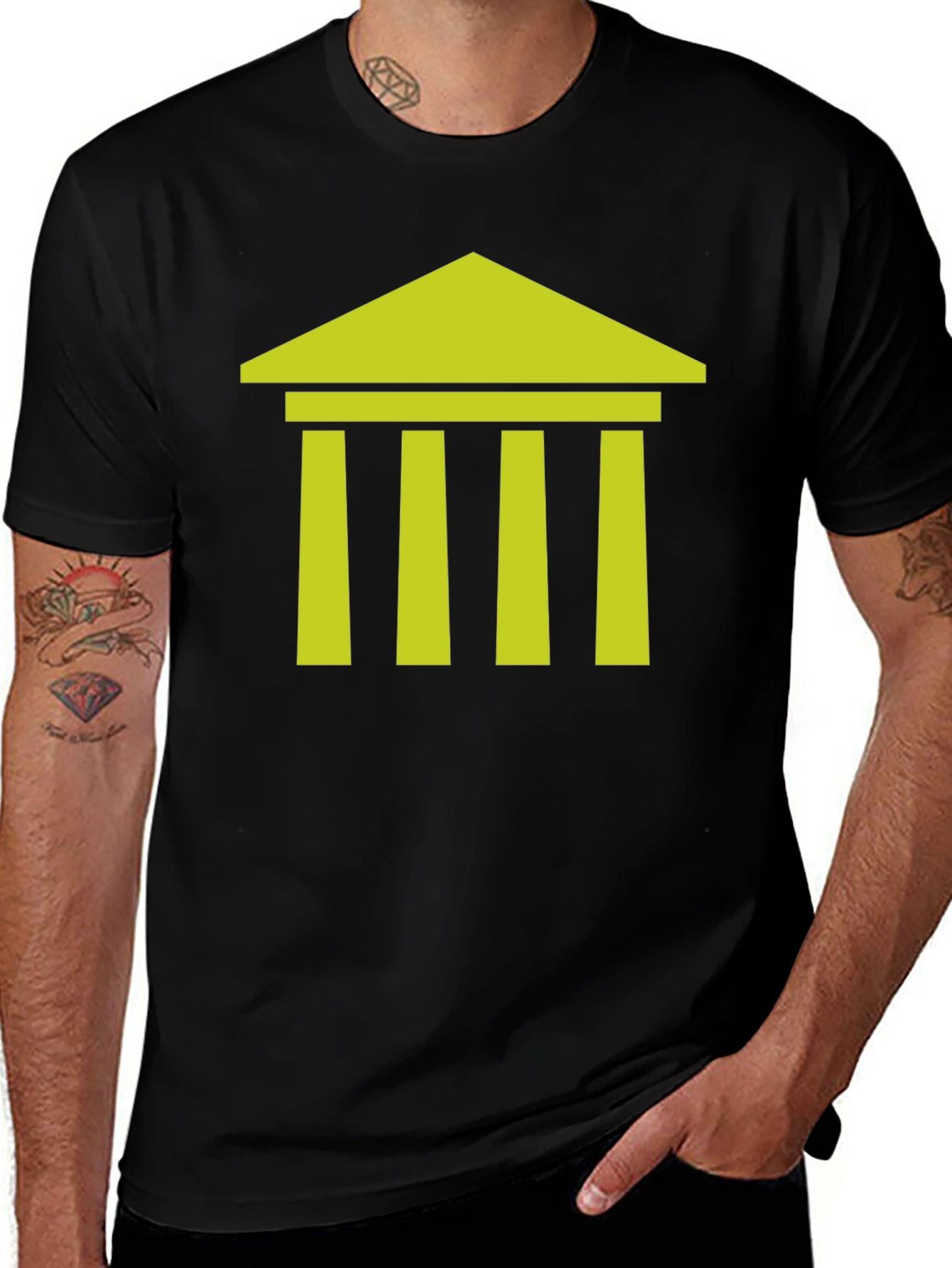 Architectural Graphic T-Shirt: Classic Design