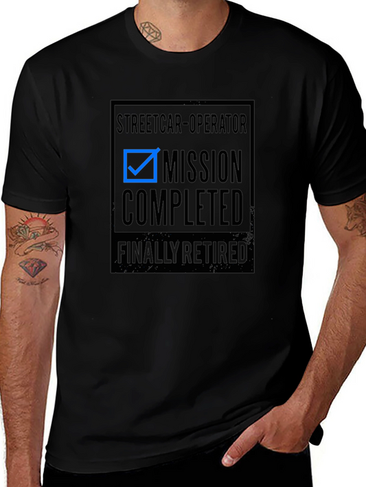 Streetcar Operator Retirement T-Shirt