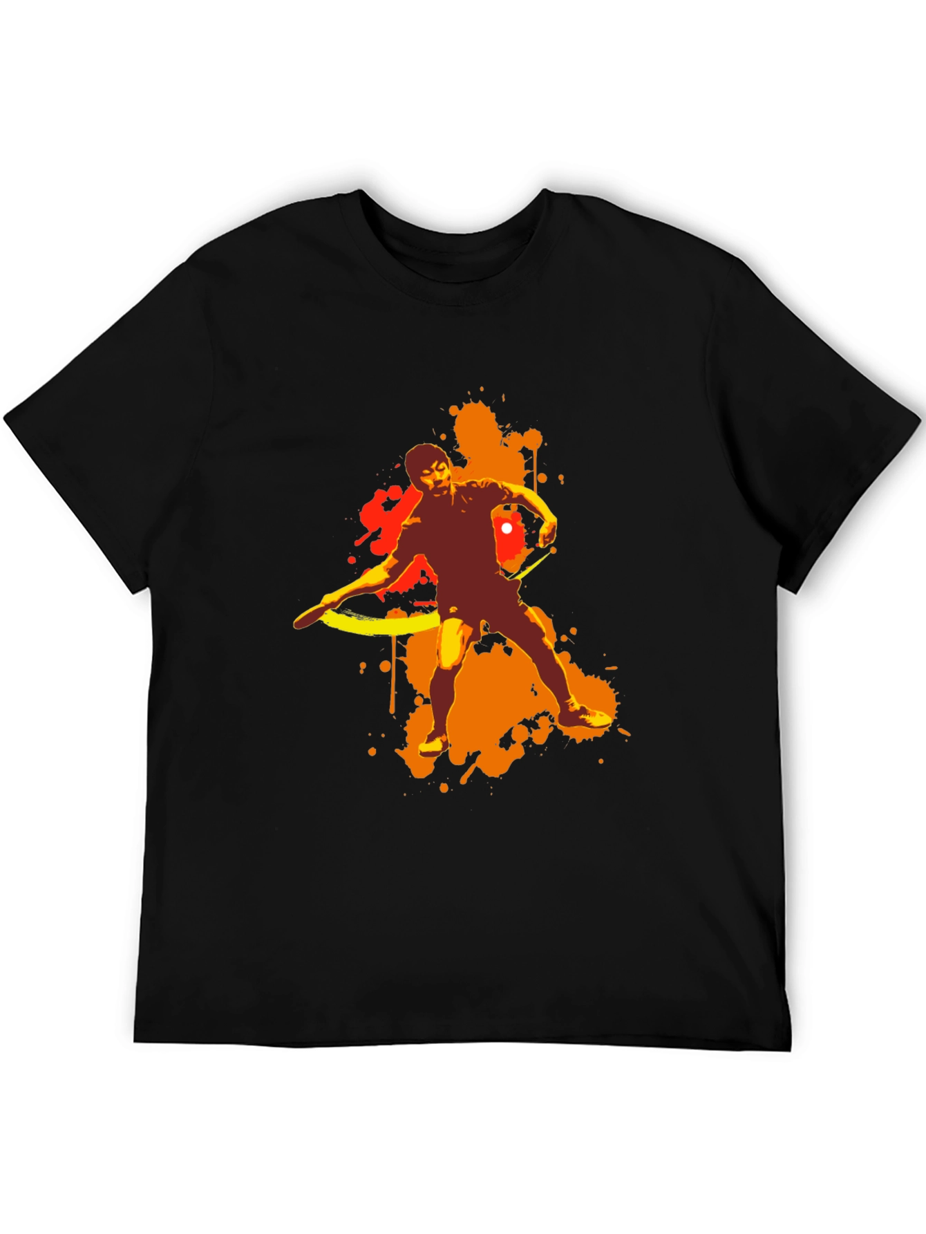 Abstract Table Tennis T-Shirt