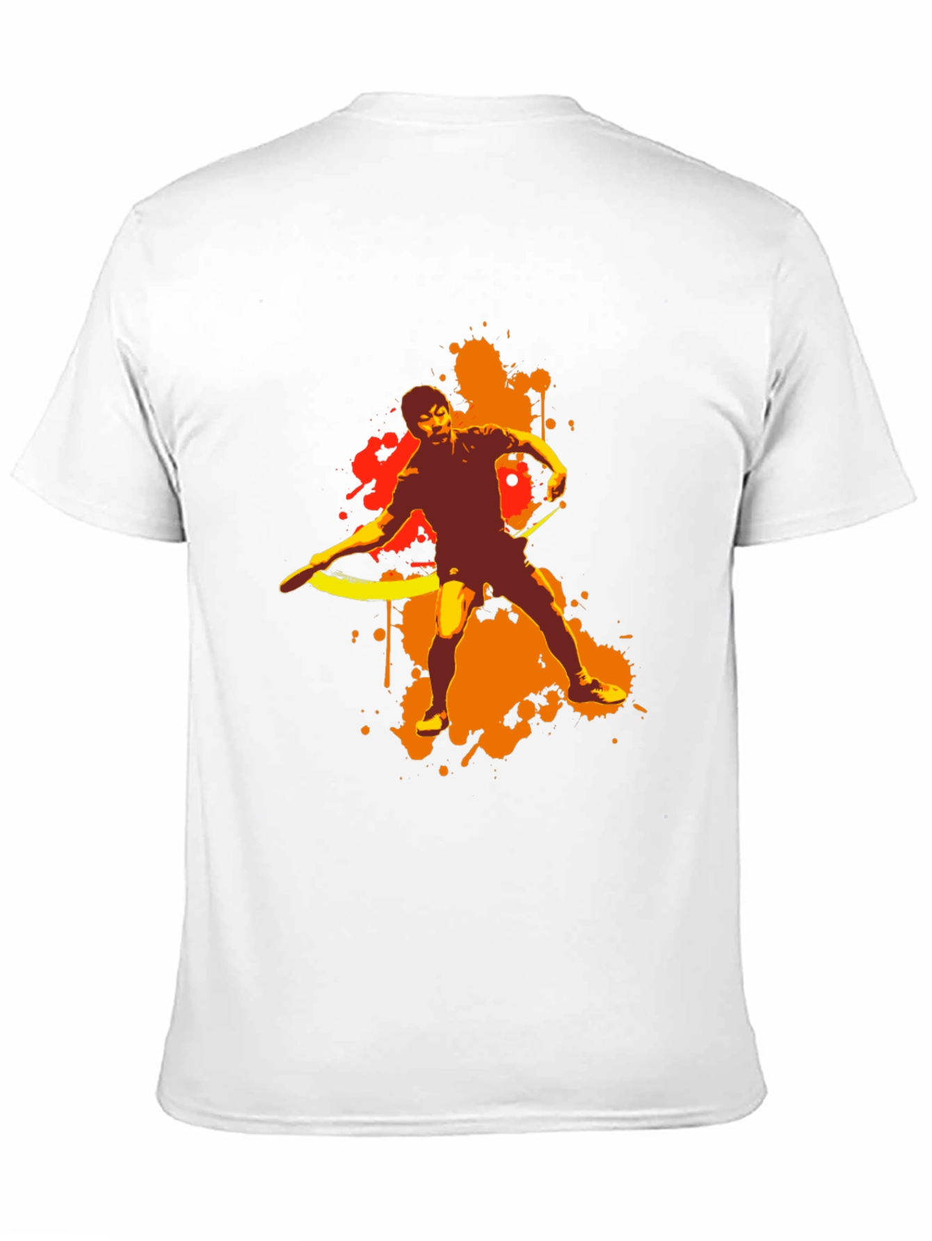 Abstract Table Tennis T-Shirt