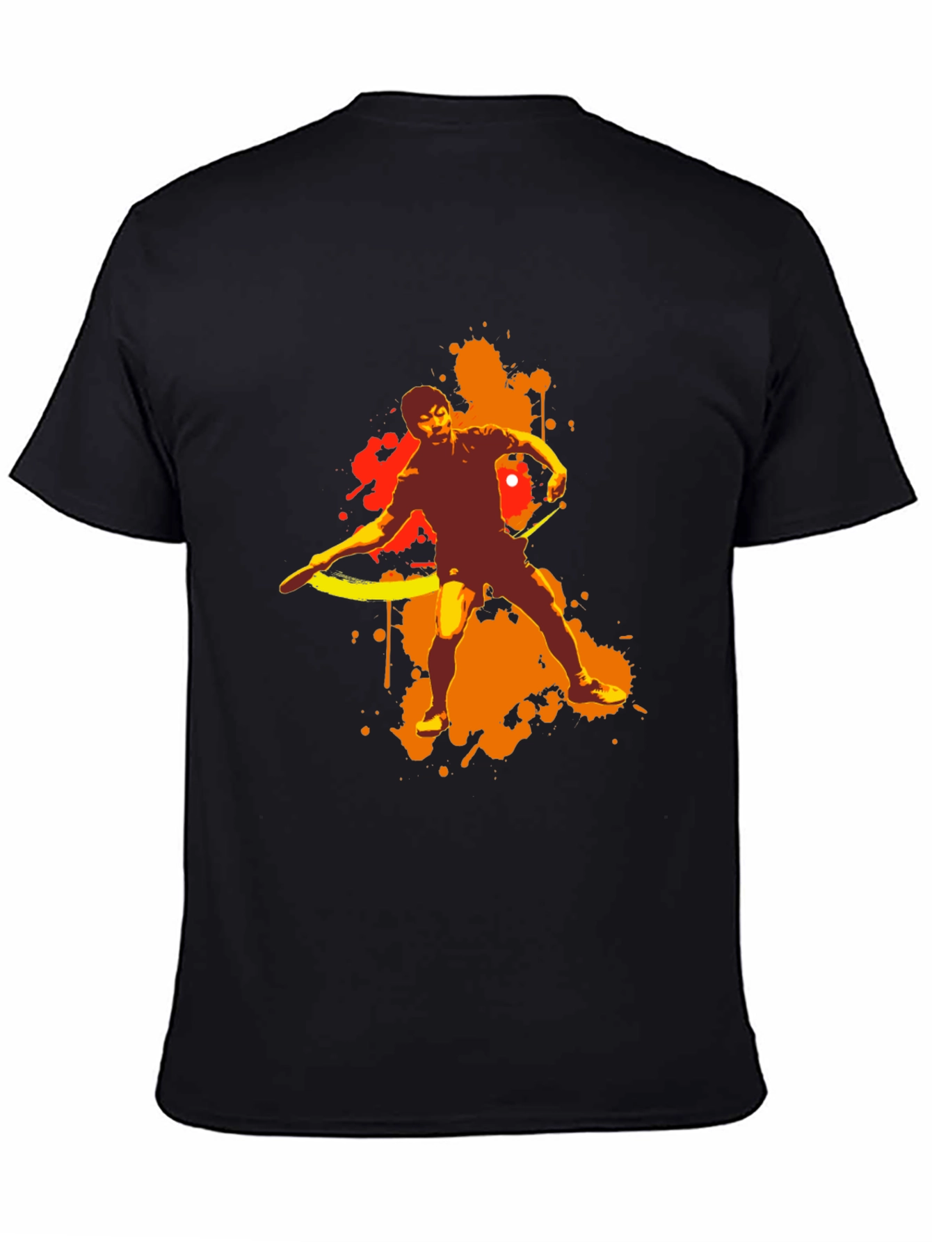Abstract Table Tennis T-Shirt