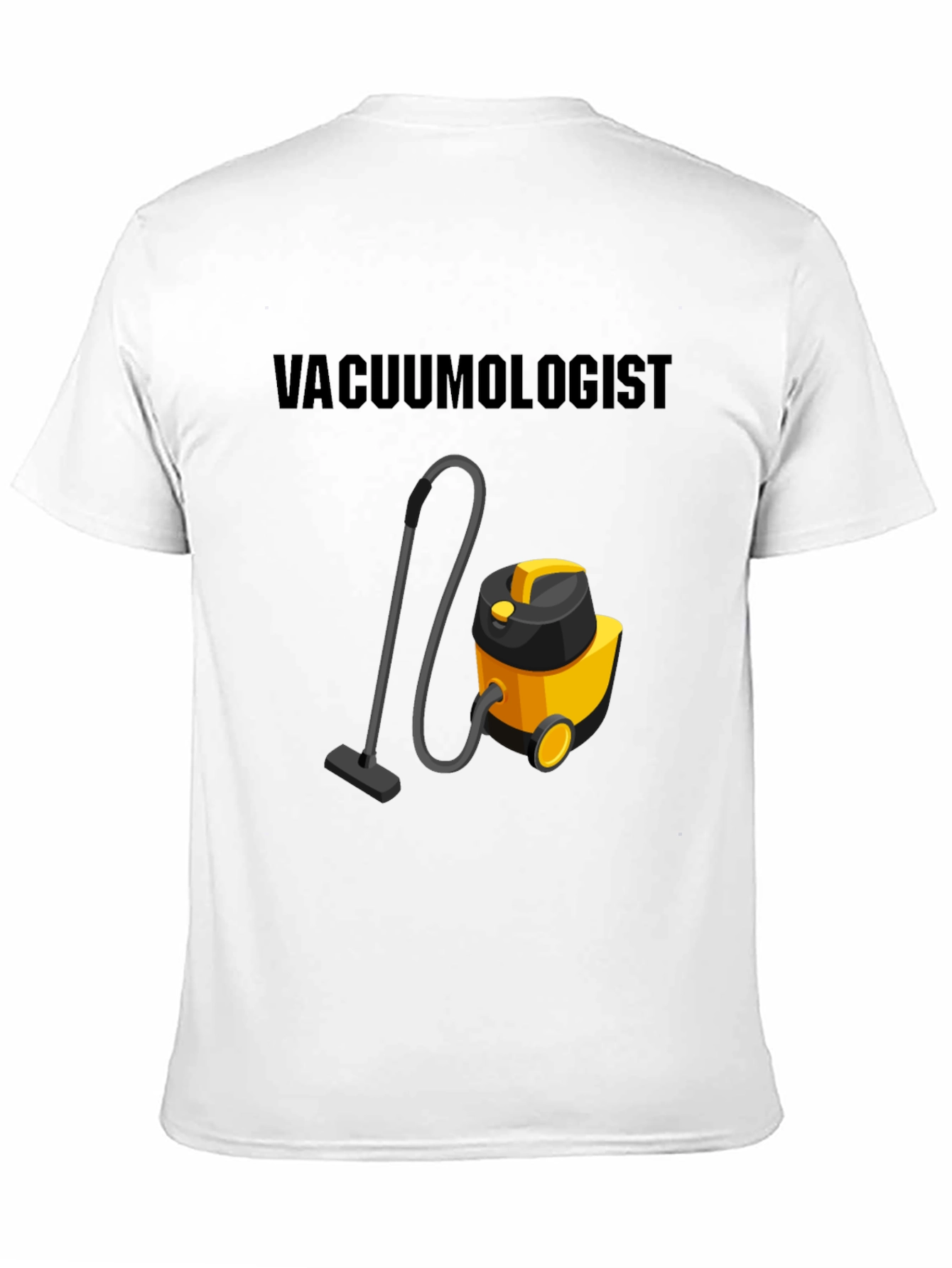 Vacuumologist T-Shirt - Novelty Cleaning Humor Tee