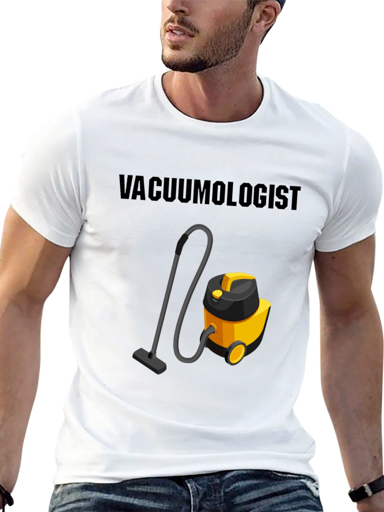 Vacuumologist T-Shirt - Novelty Cleaning Humor Tee