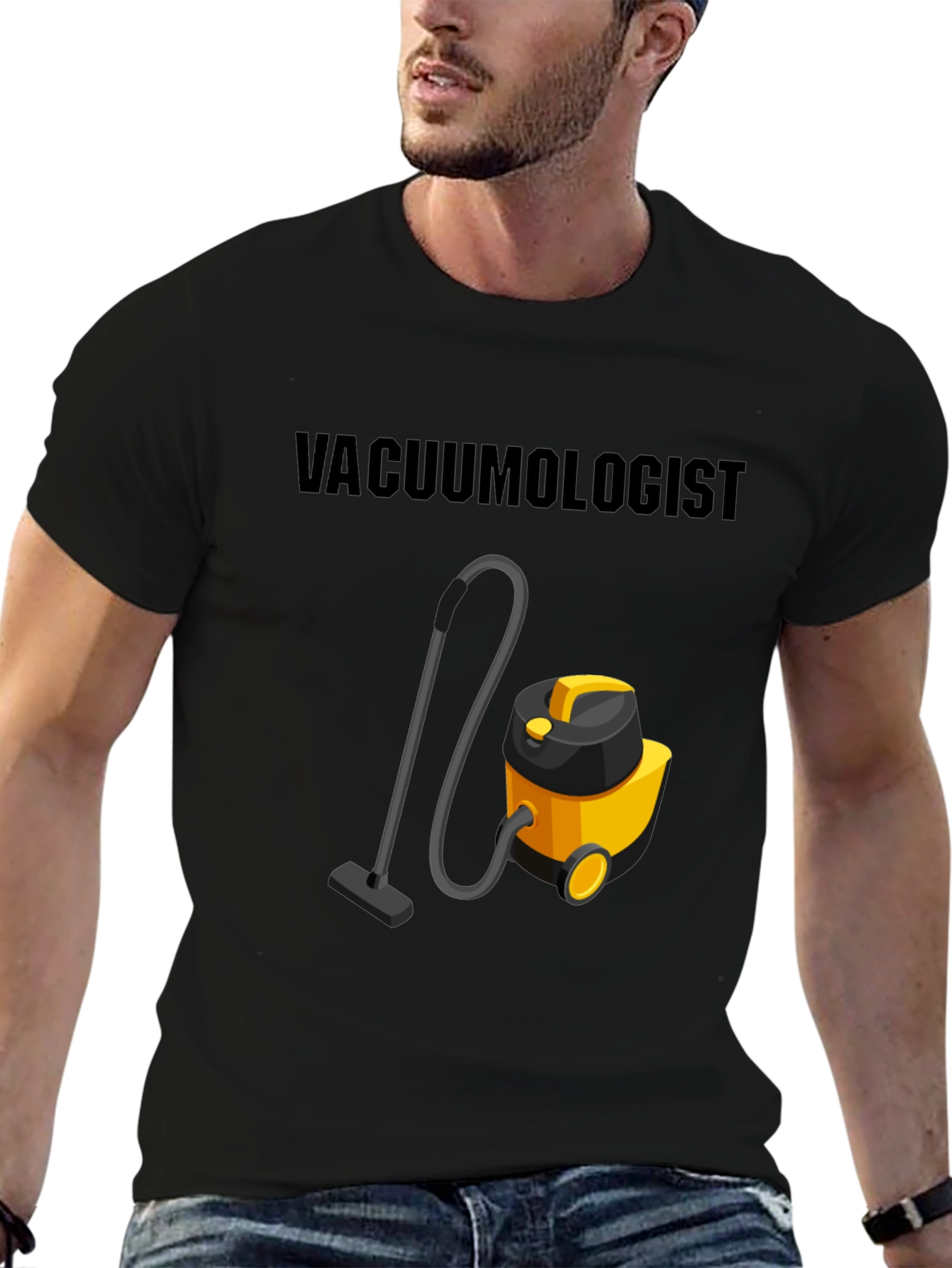 Vacuumologist T-Shirt - Novelty Cleaning Humor Tee