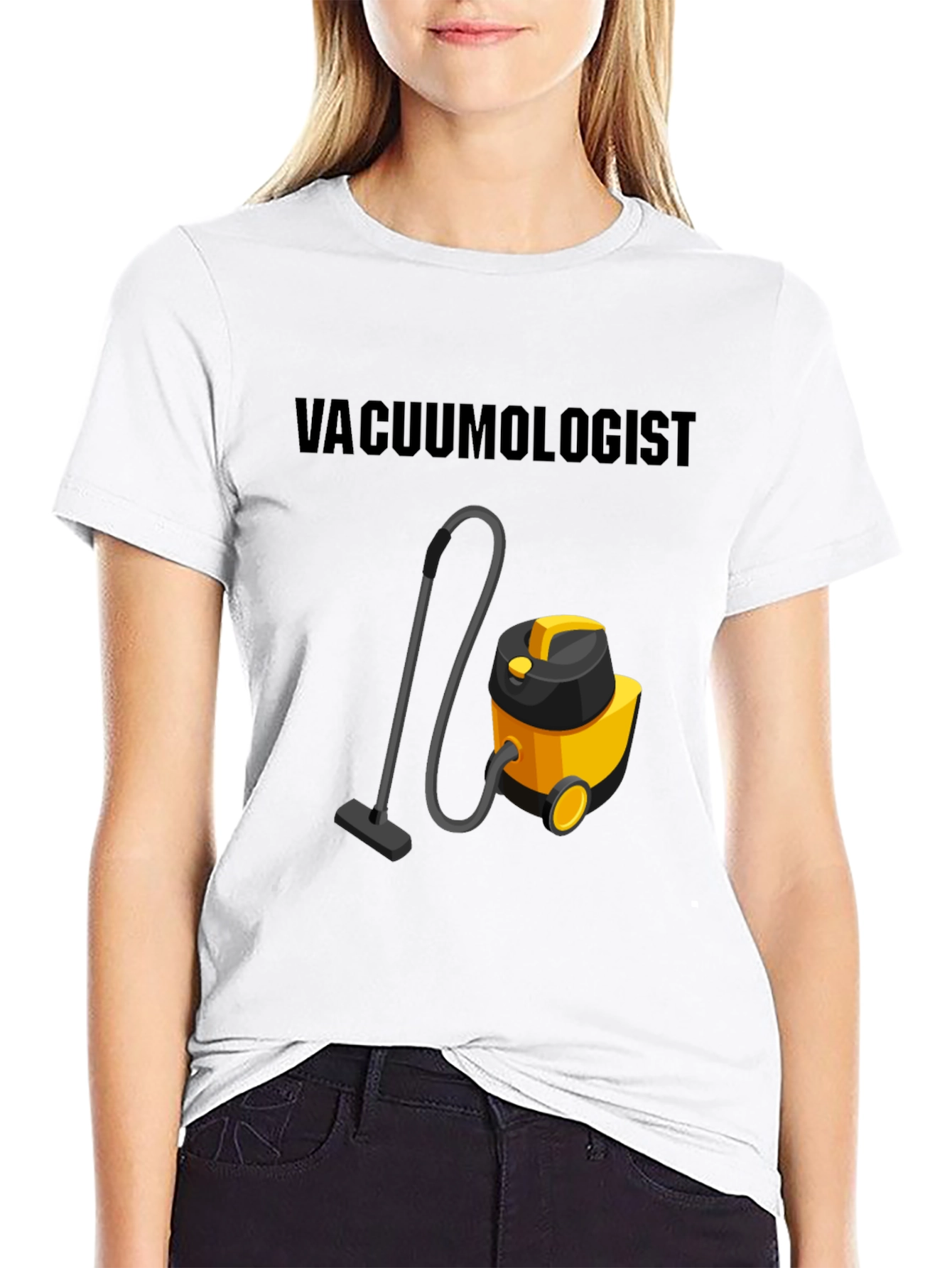 Vacuumologist T-Shirt - Novelty Cleaning Humor Tee