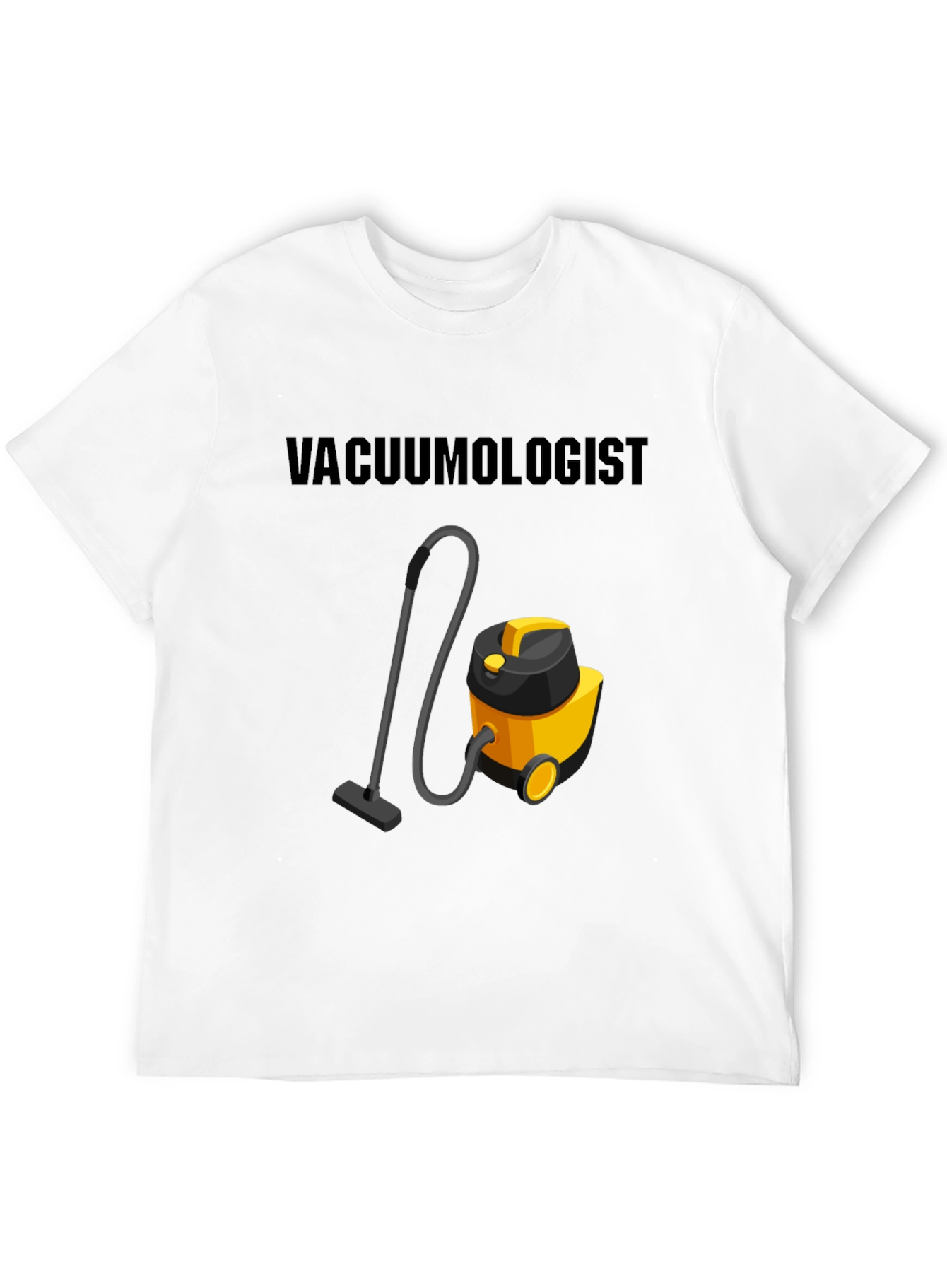 Vacuumologist T-Shirt - Novelty Cleaning Humor Tee